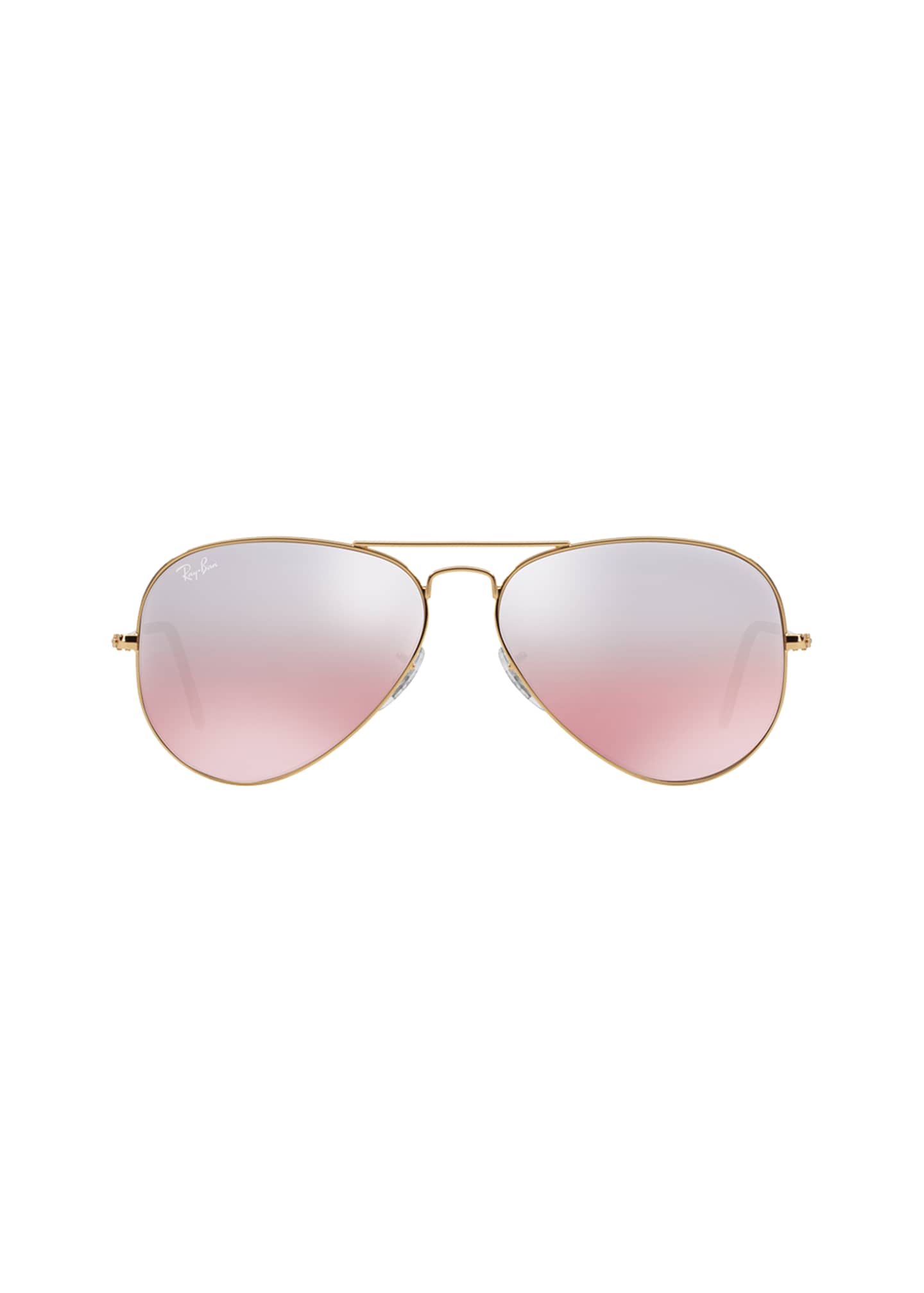 RayBan Mirrored Aviator Sunglasses Bergdorf Goodman