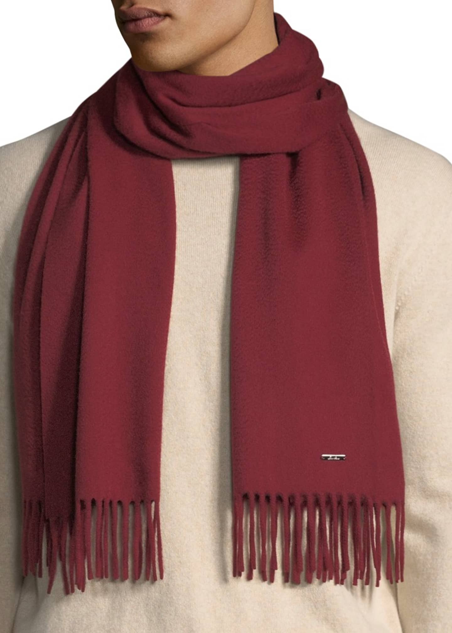 Loro Piana Men's Cashmere Grande Unita Scarf Bergdorf Goodman