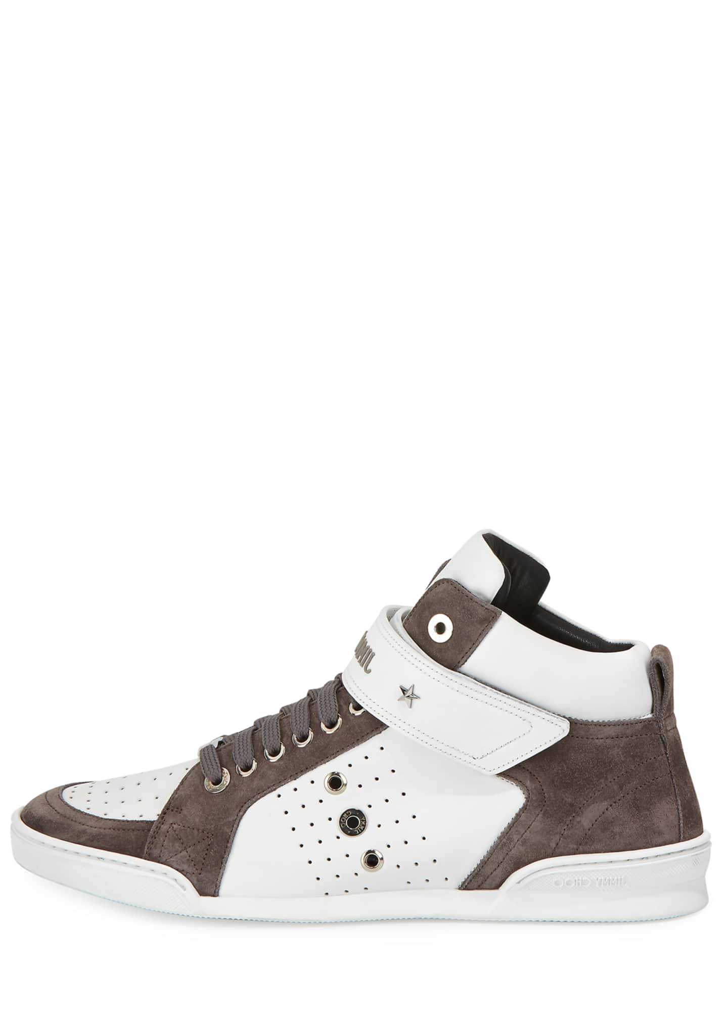 Jimmy choo new arrivals high top sneakers
