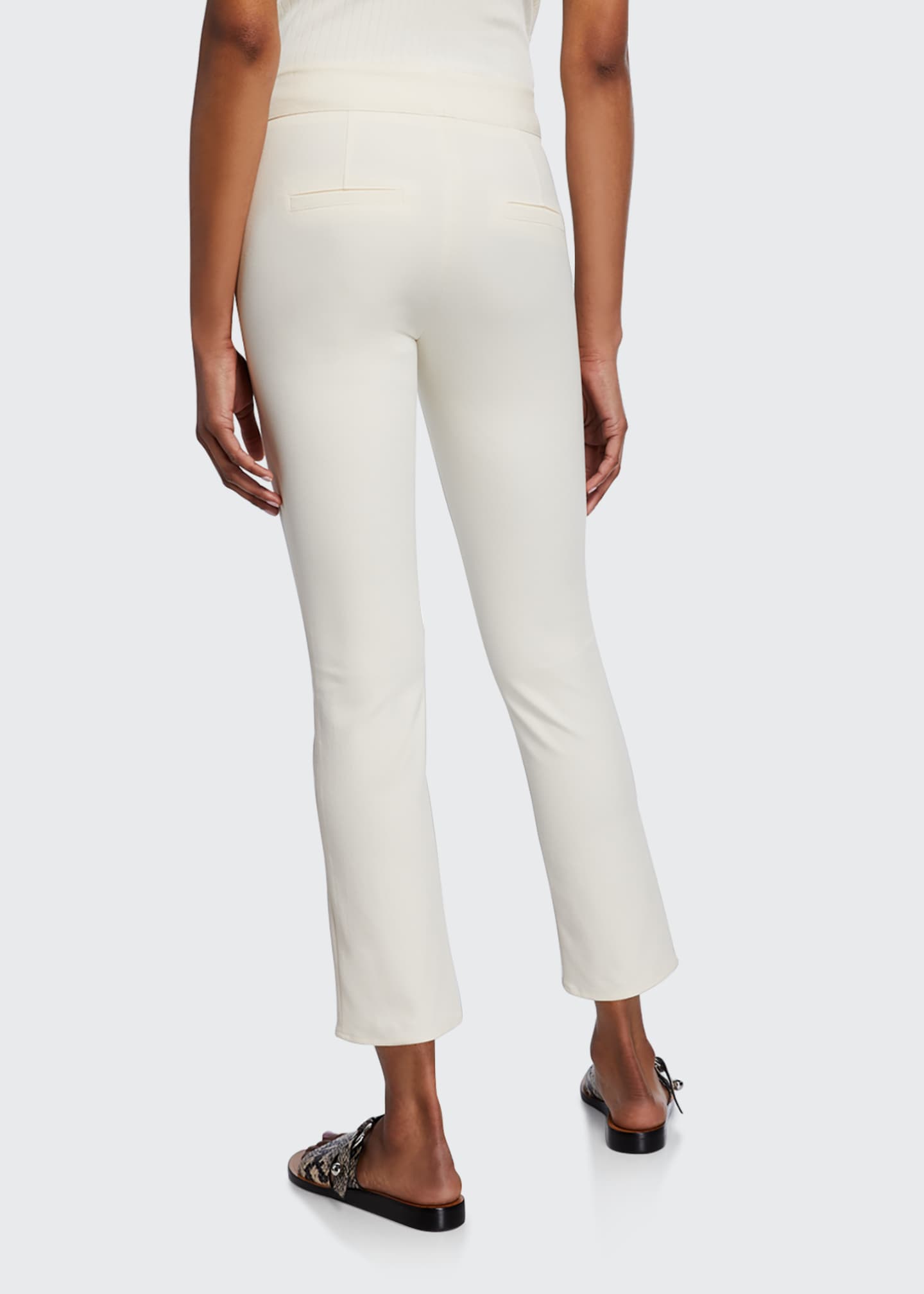 veronica beard metro crop kick flare