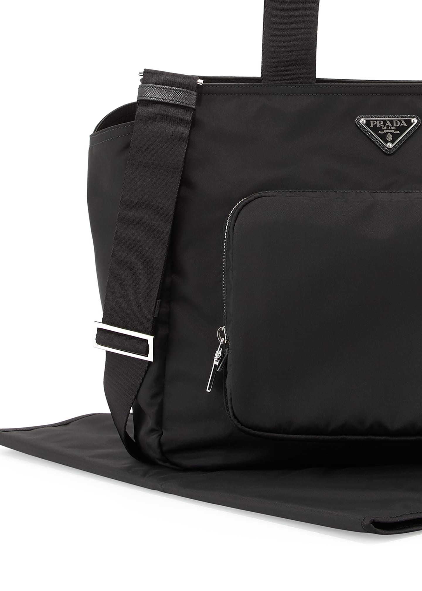 Prada Baby Bag, Black (Nero) Bergdorf Goodman