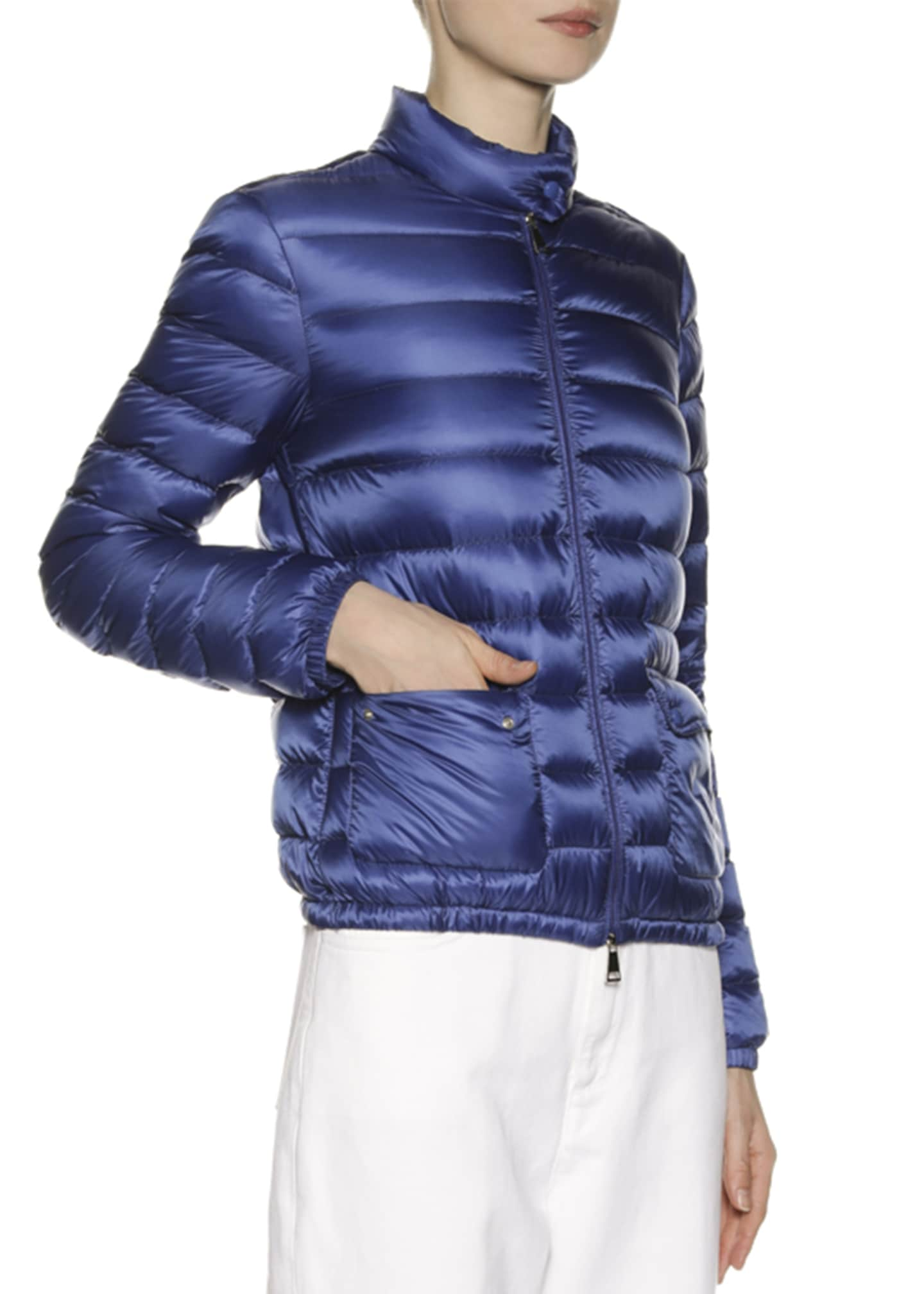 moncler lans collared down jacket