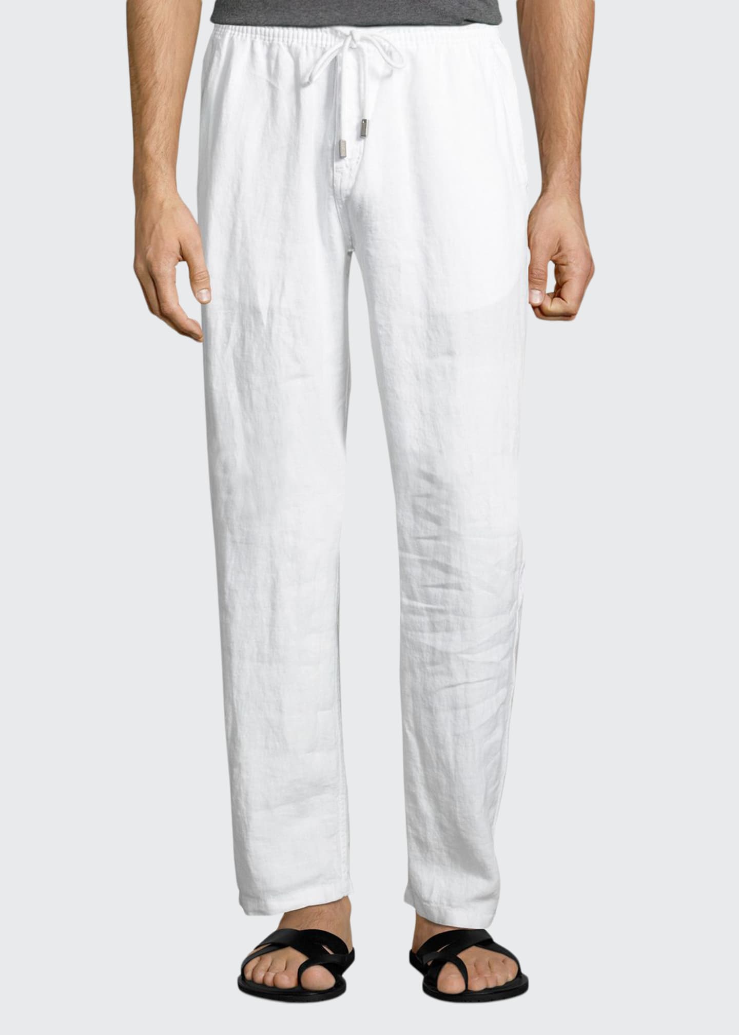 Vilebrequin Pacha Drawstring Linen Pants Bergdorf Goodman