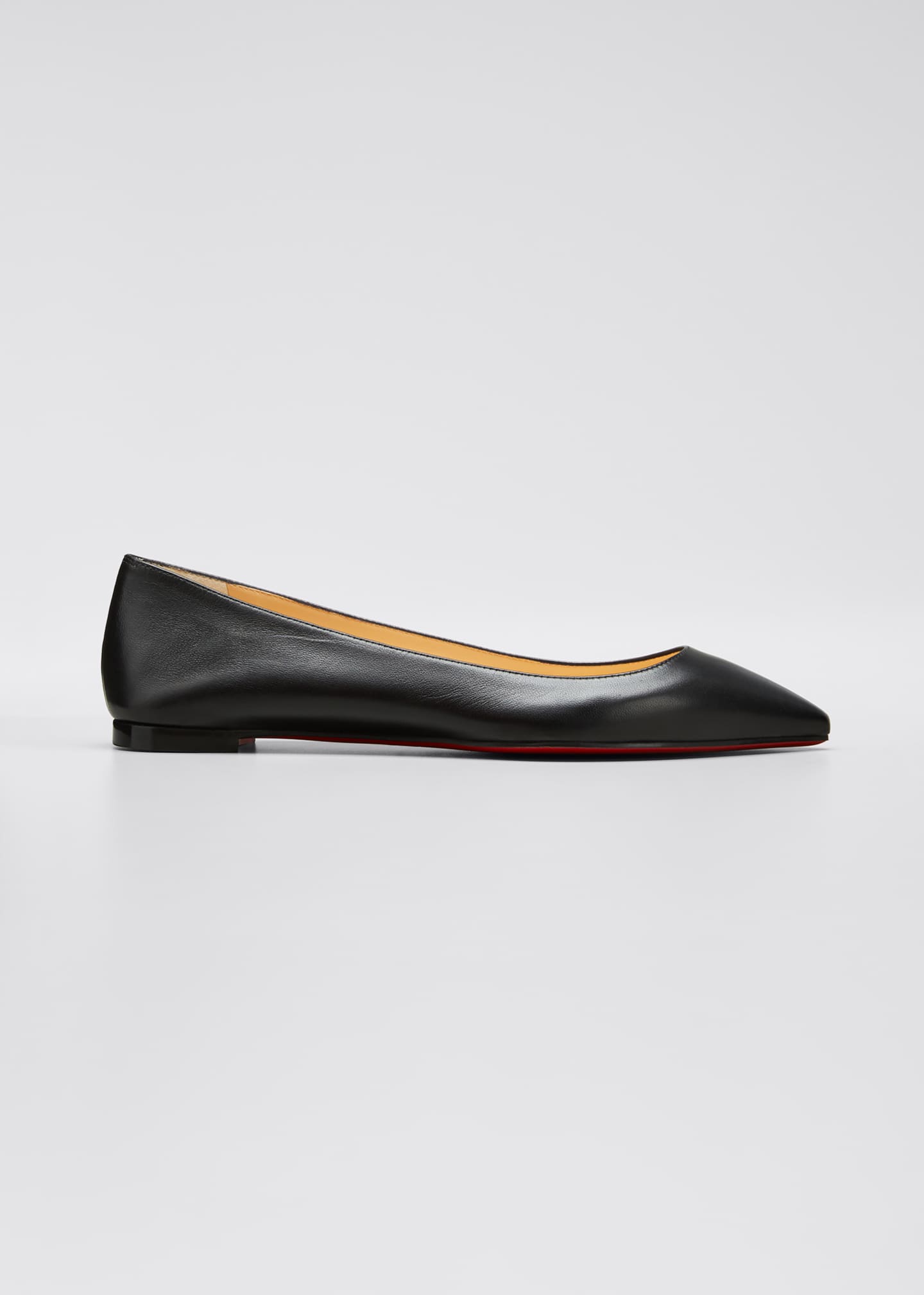 red bottom flats for women