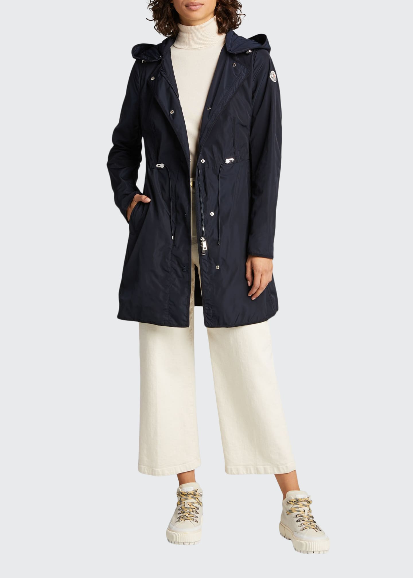 Moncler Anthemis Lightweight Raincoat - Bergdorf Goodman