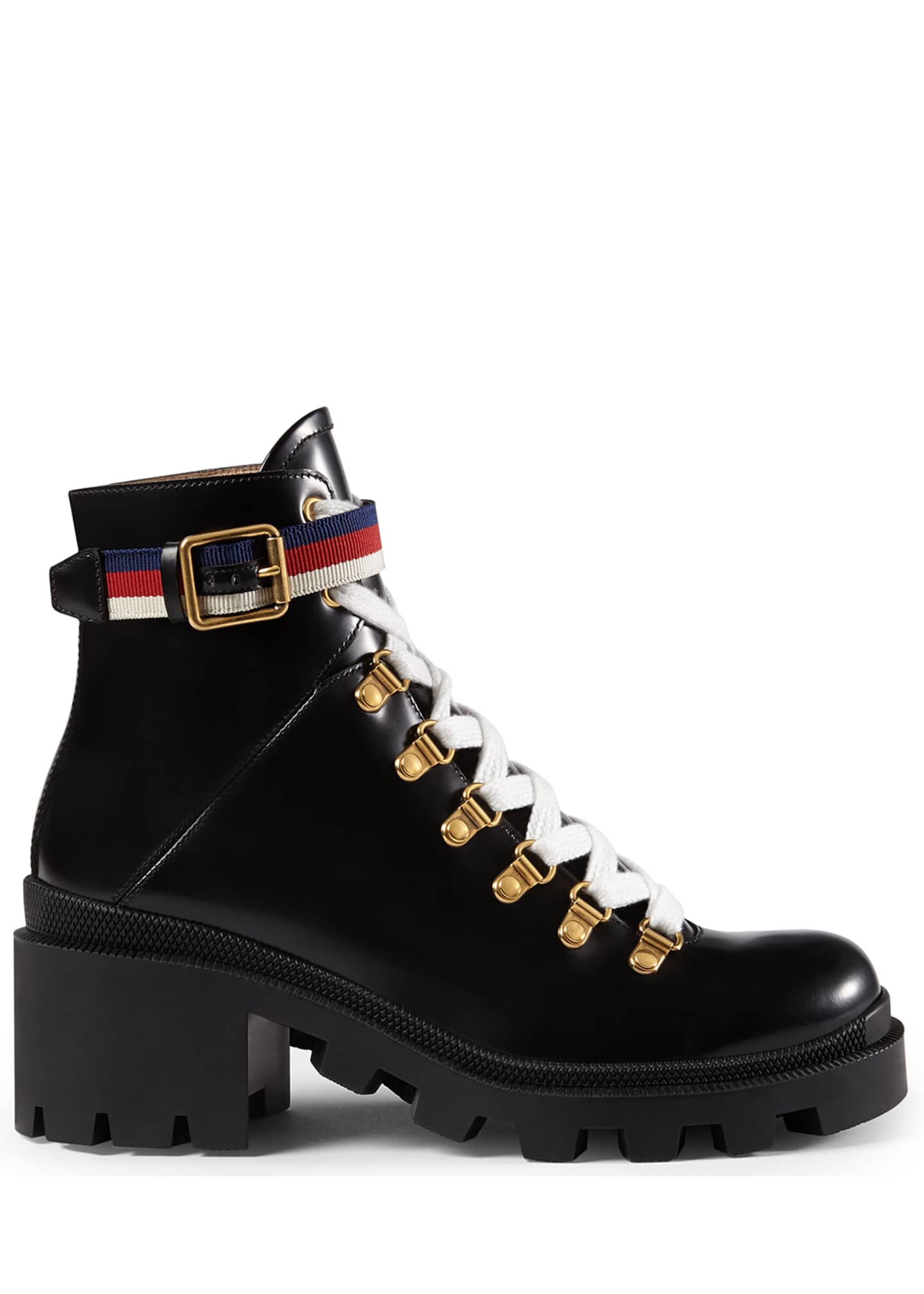 gucci boots leather