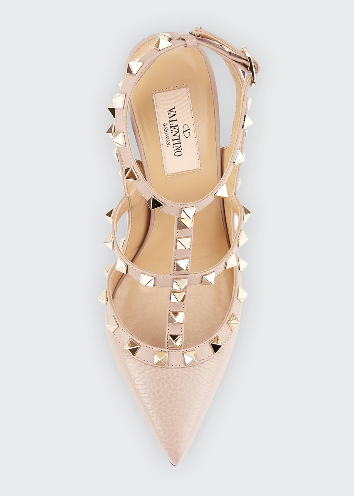 valentino rockstud caged pump