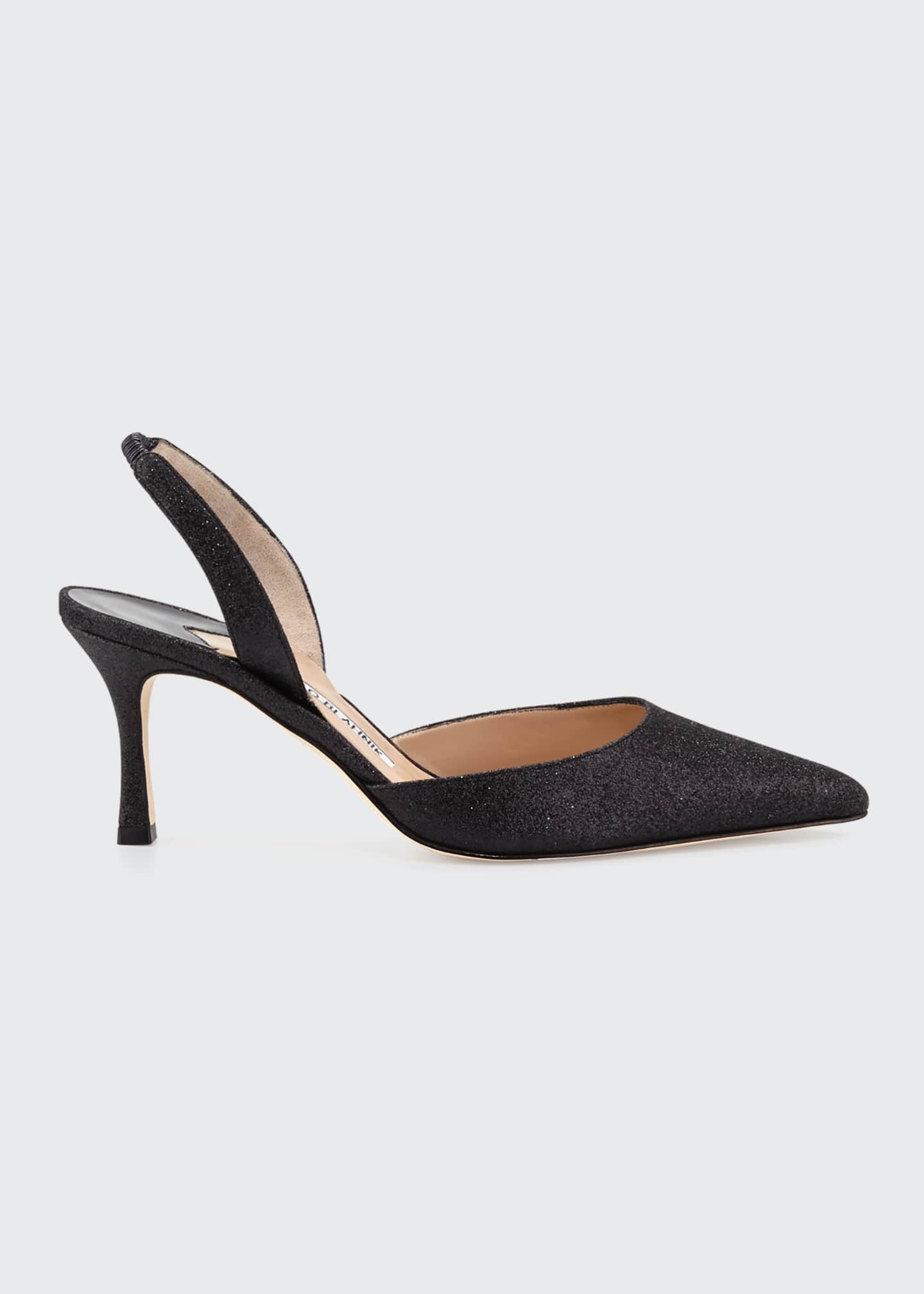 manolo blahnik mid heel