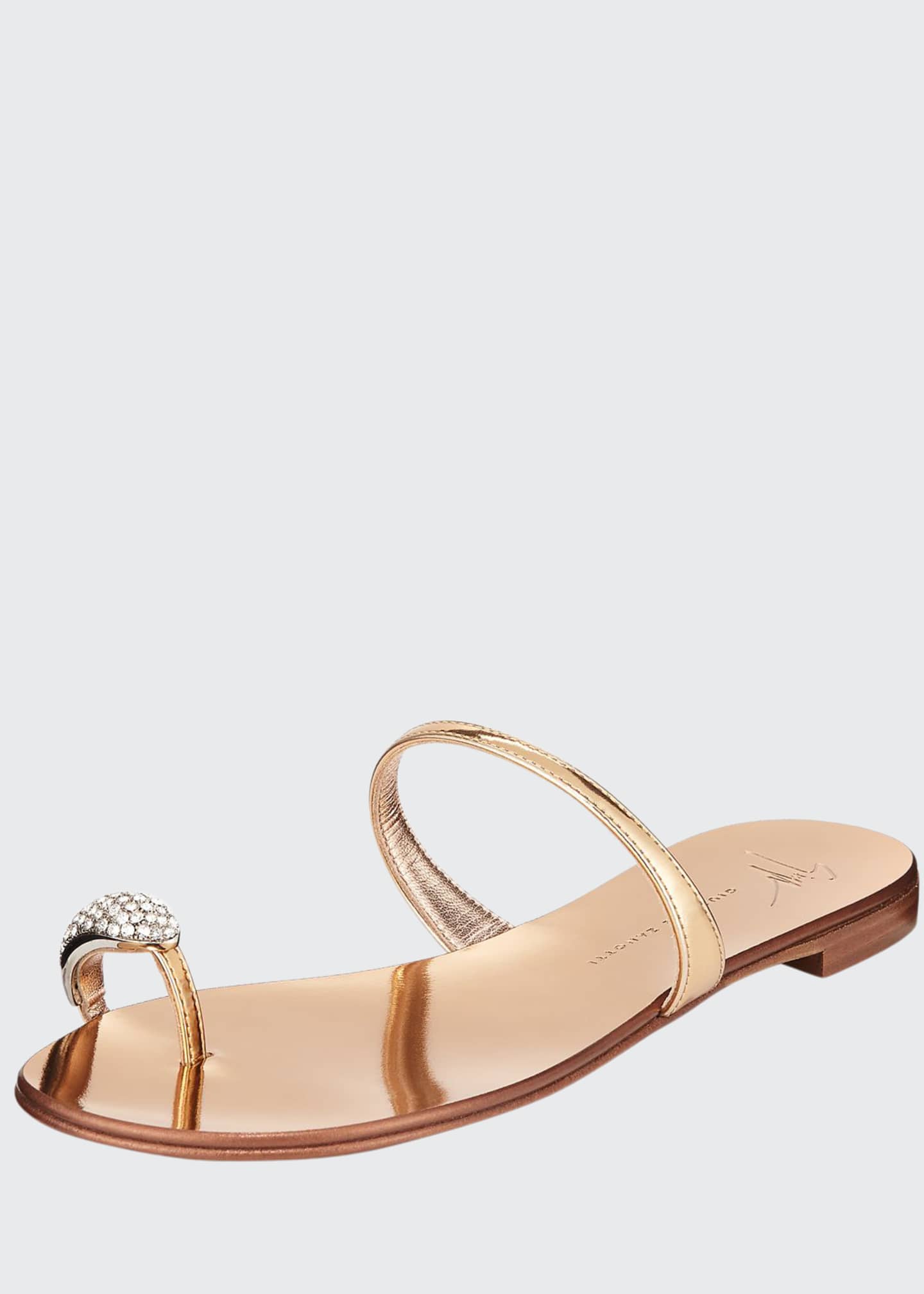 giuseppe zanotti crystal embellished sandal
