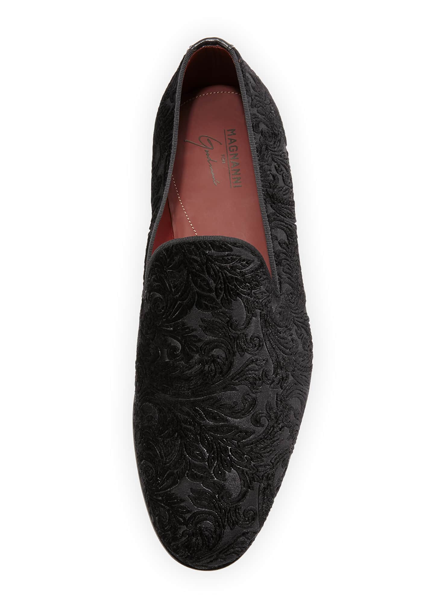 magnanni velvet loafers