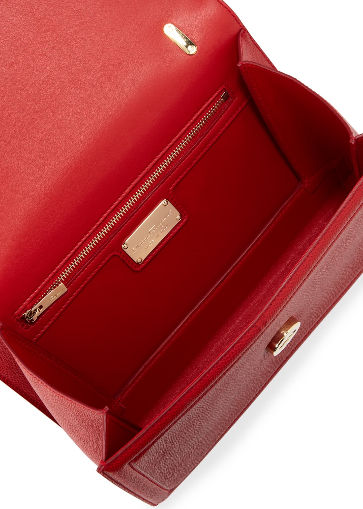 Salvatore Ferragamo Medium Ginny Shoulder Bag Bergdorf Goodman