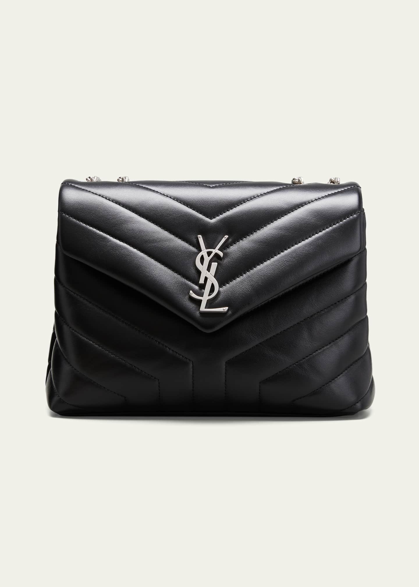 Loulou small matelasse calfskin flap bag clearance