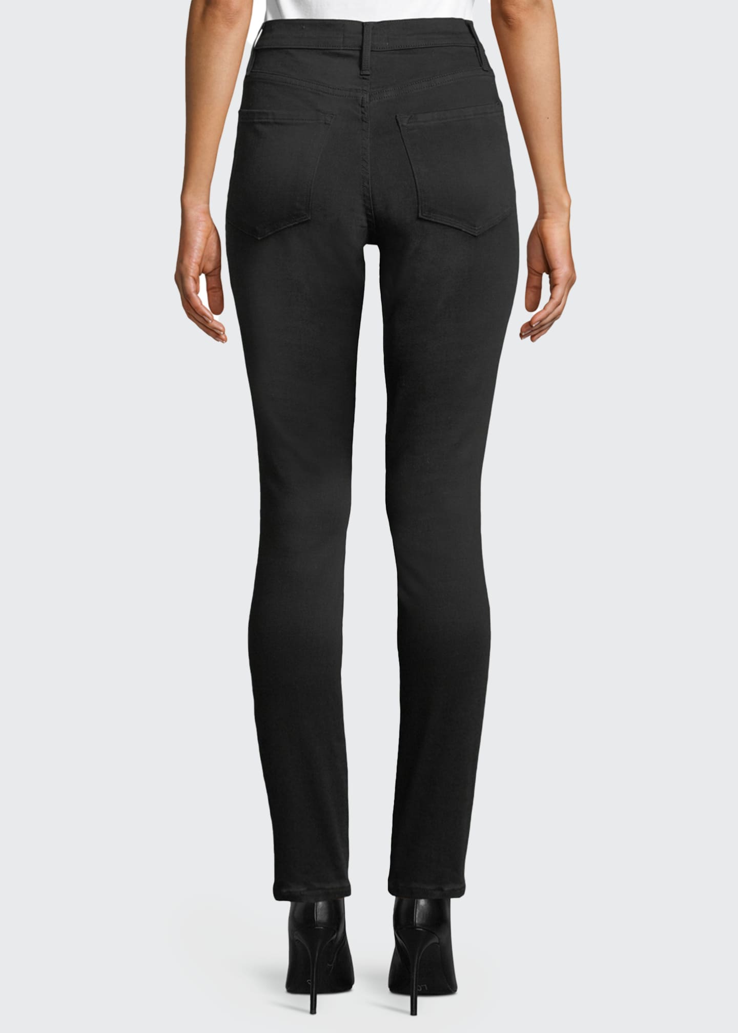 FRAME Ali HighRise Skinny Cigarette Jeans Bergdorf Goodman