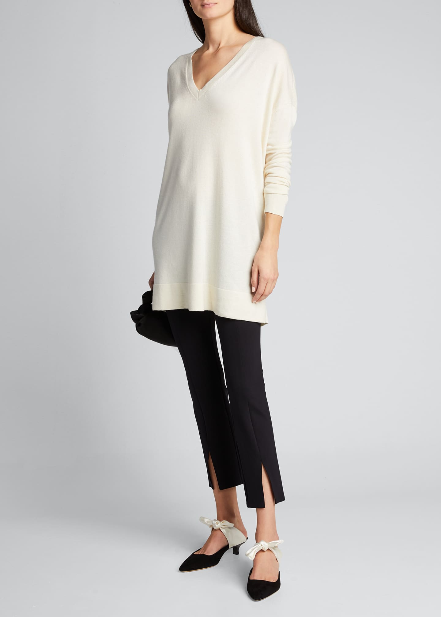 the row coco suede mules