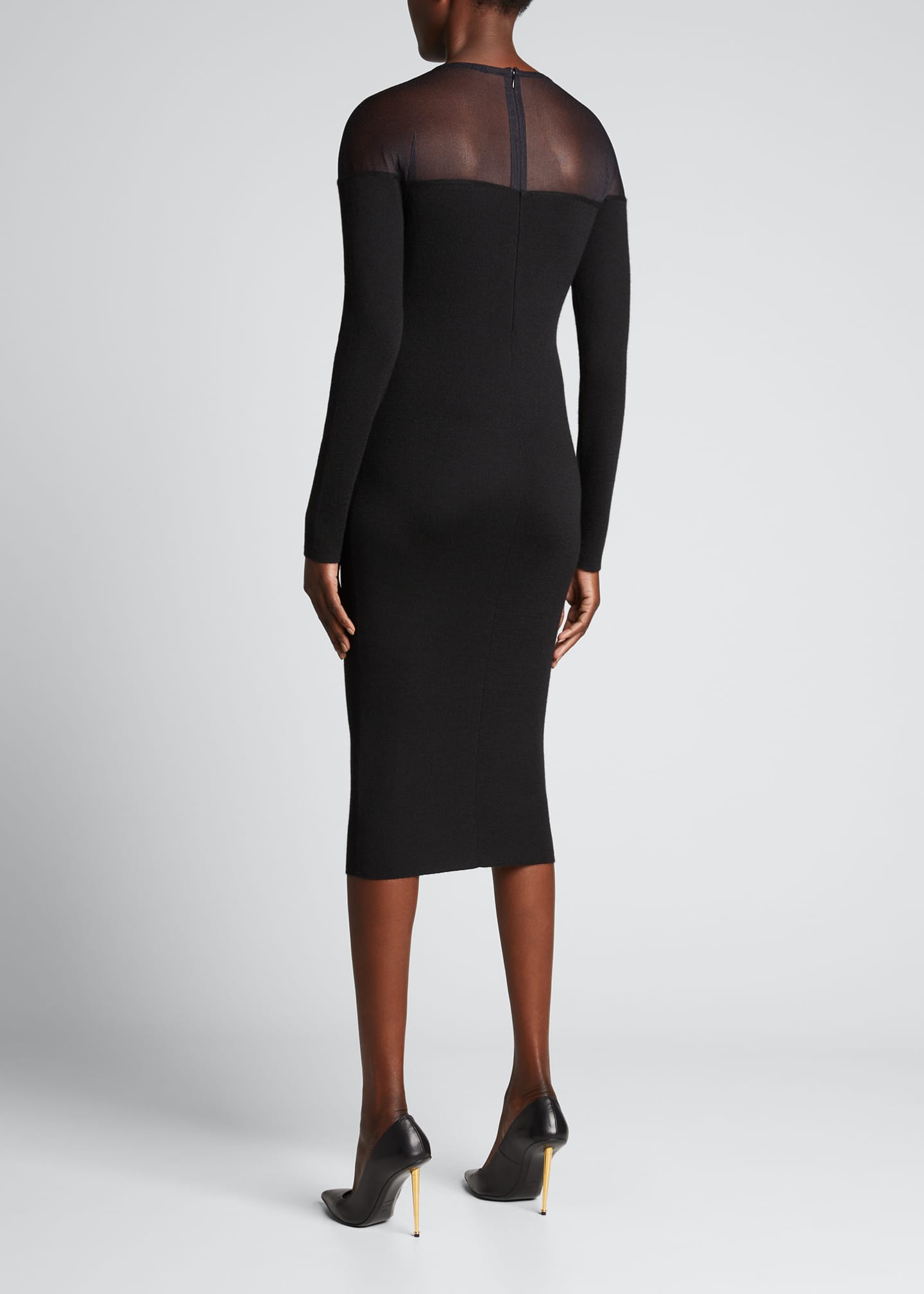 Illusion cocktail dress outlet