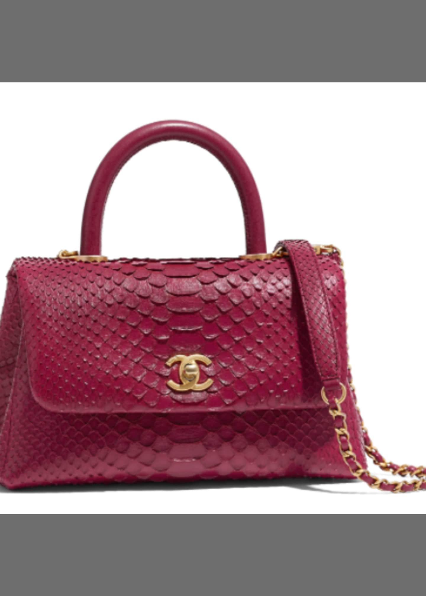 CHANEL SMALL FLAP BAG WITH TOP HANDLE - Bergdorf Goodman
