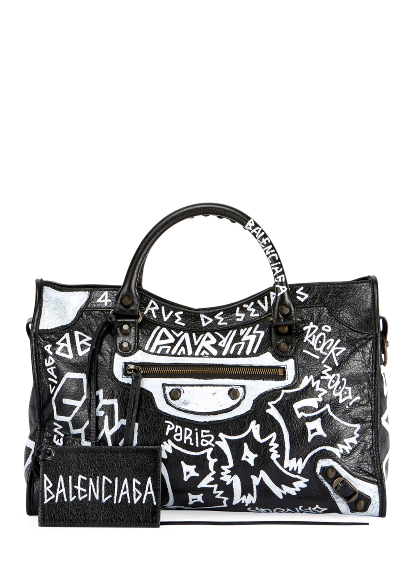 balenciaga graffiti bag