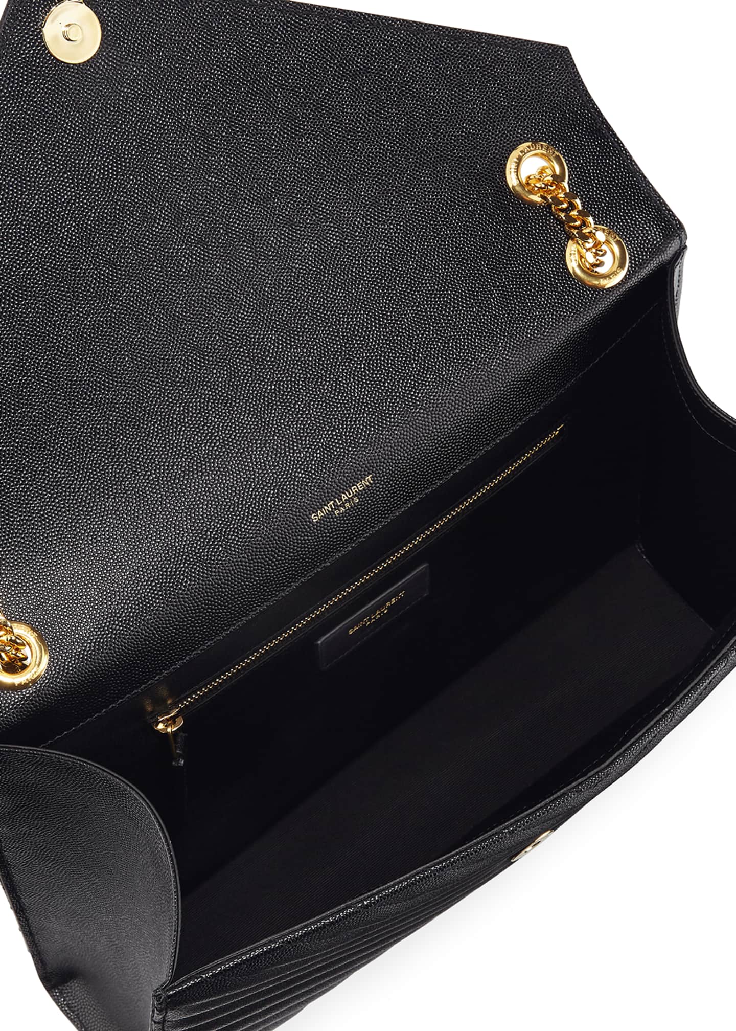 Saint Laurent VFlap Large Monogram YSL Envelope Chain Shoulder Bag