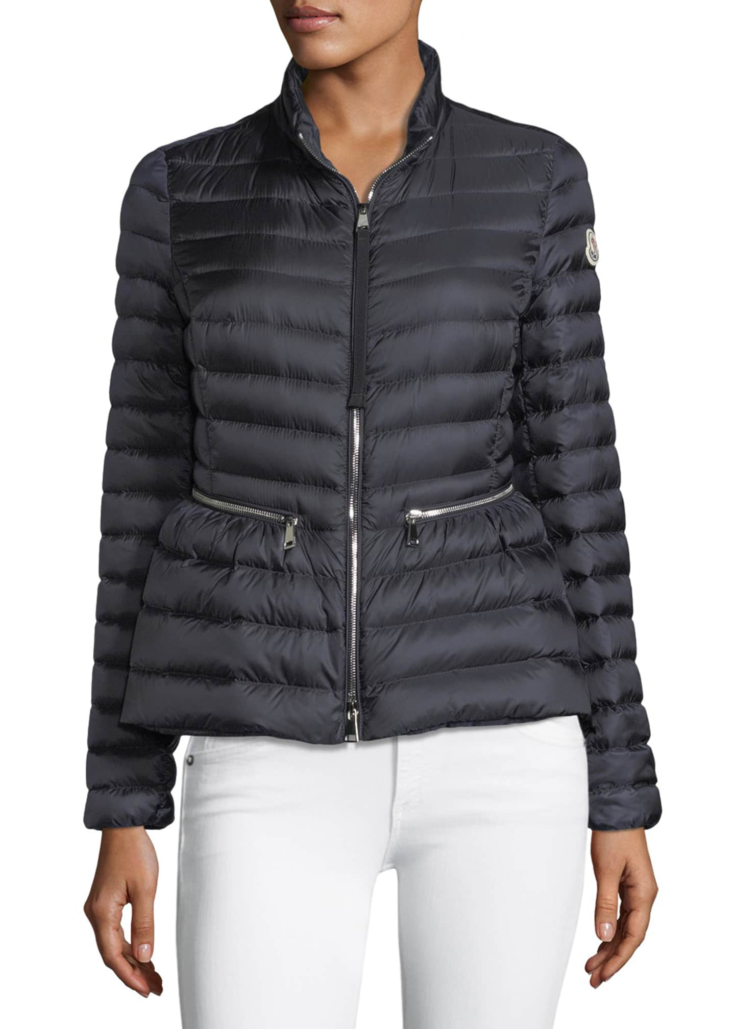 moncler gilet red