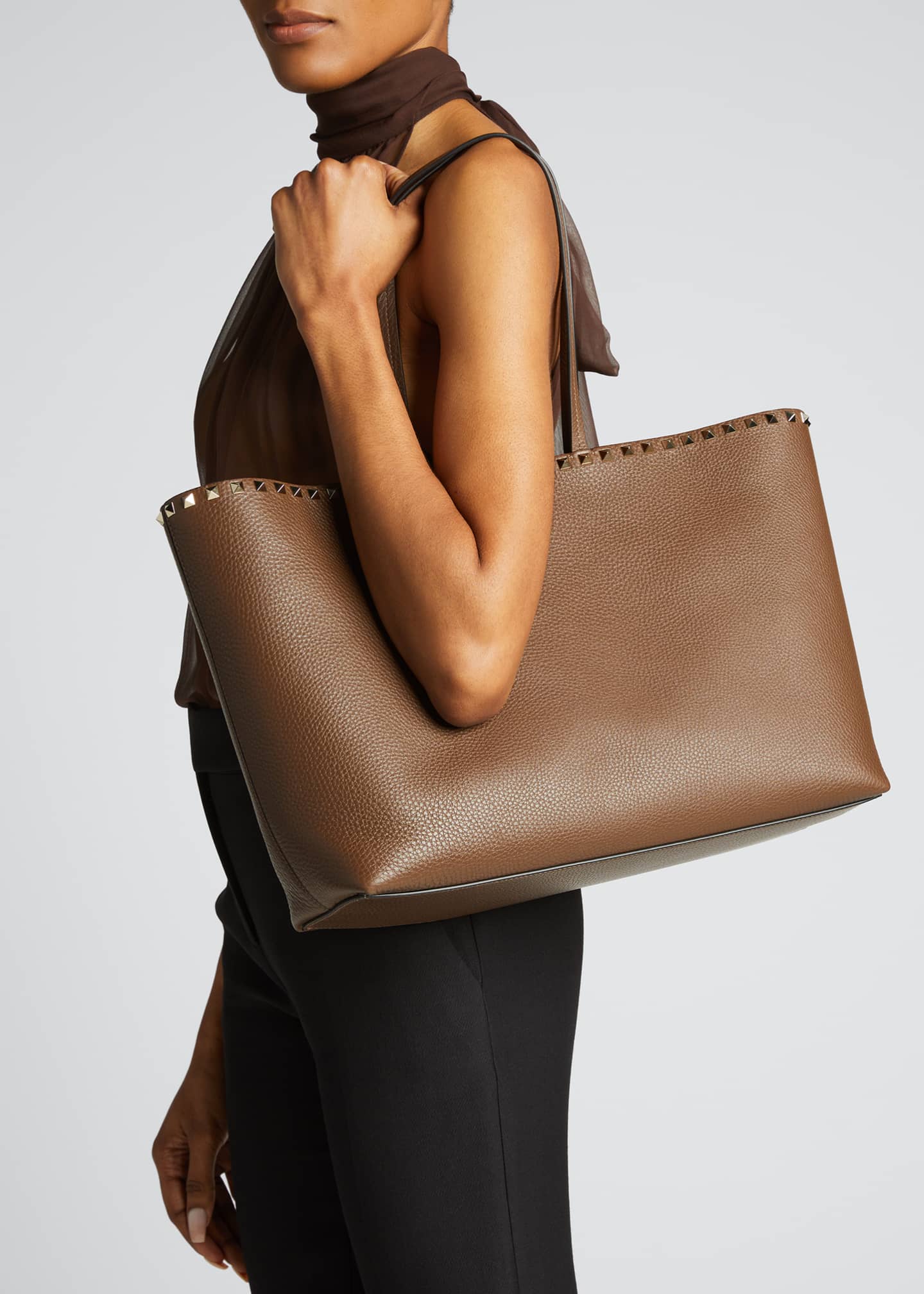 rockstud vitello tote bag