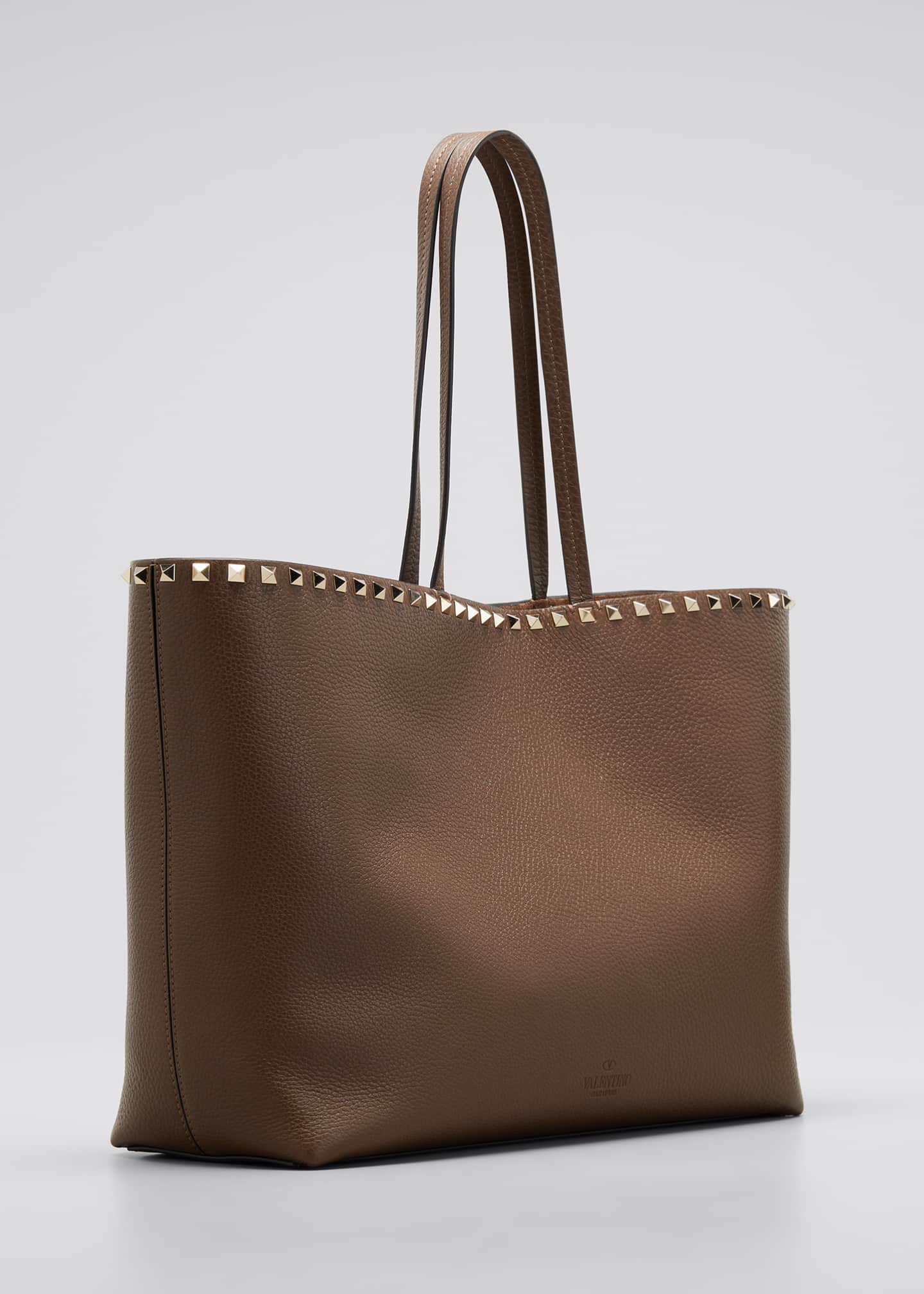 valentino rockstud vitello tote