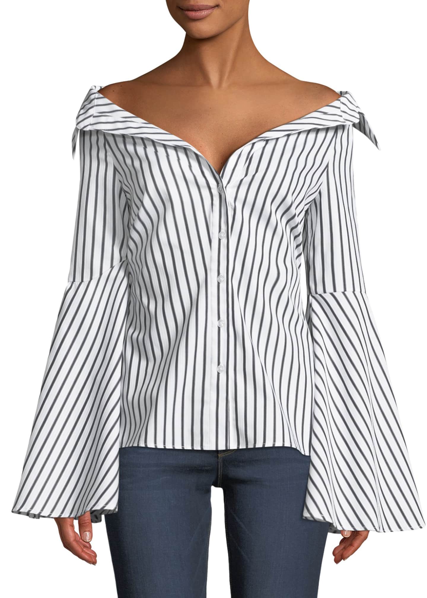 Caroline constas best sale off shoulder top