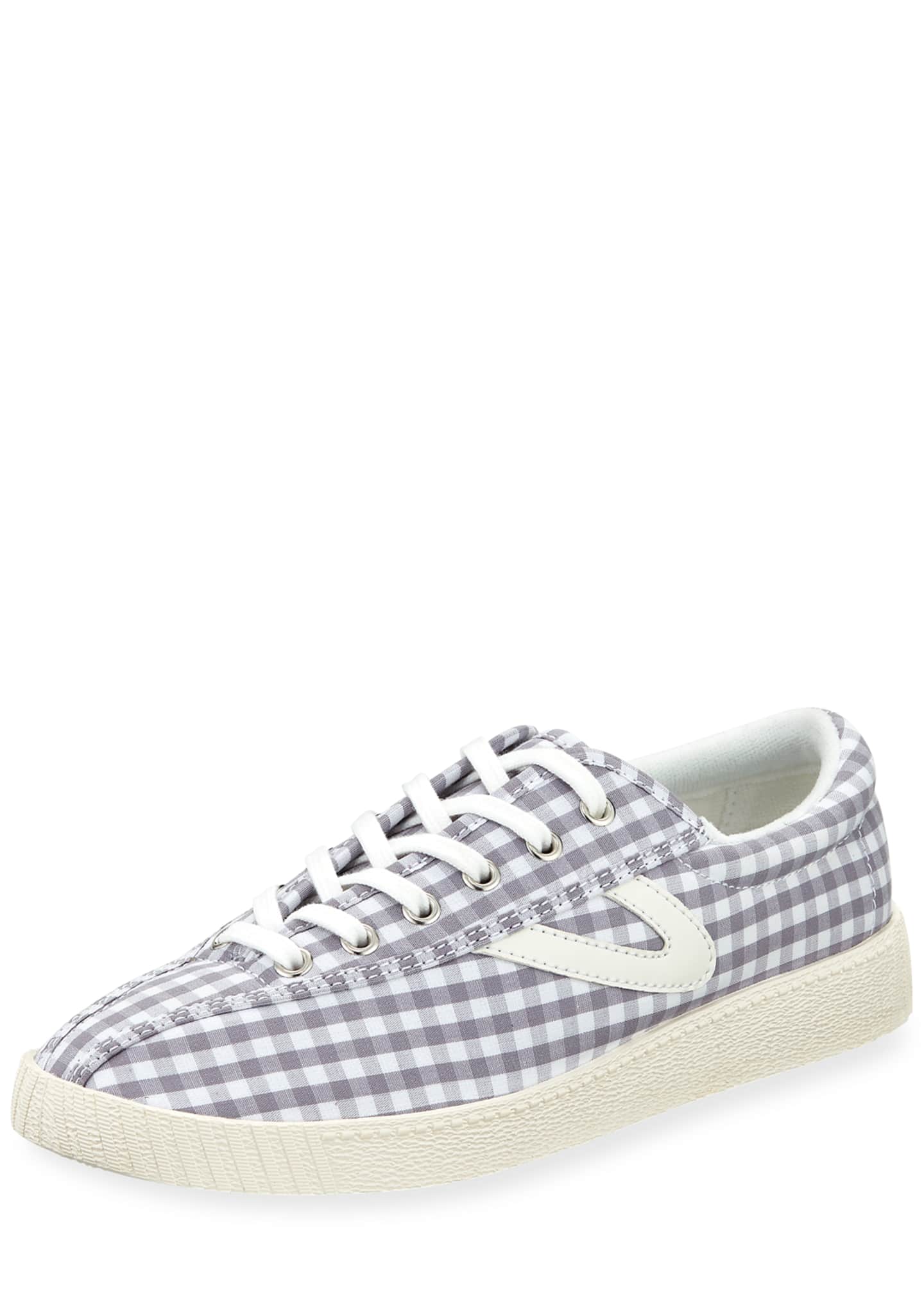 Tretorn gingham sneakers outlet