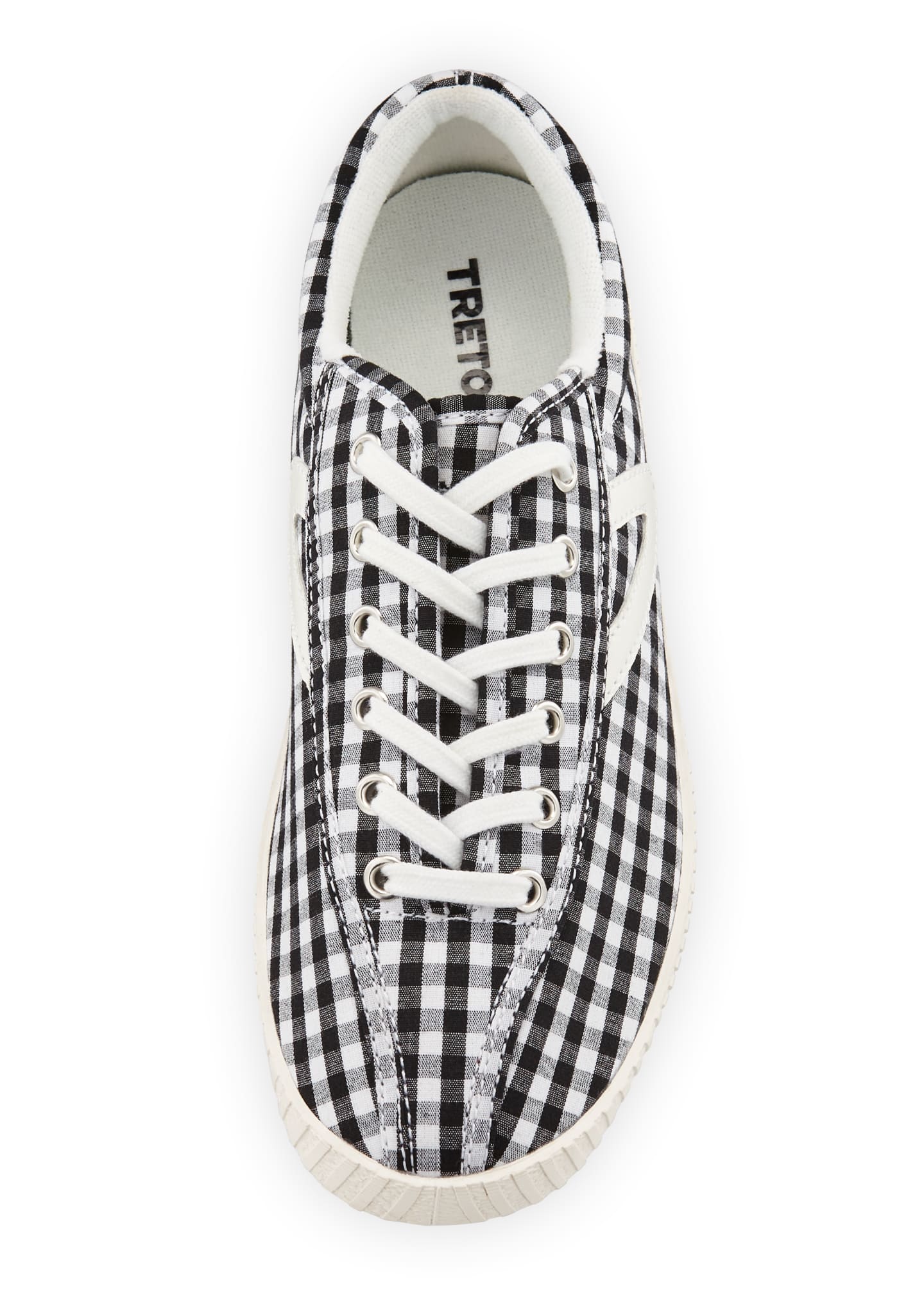 tretorn gingham sneakers