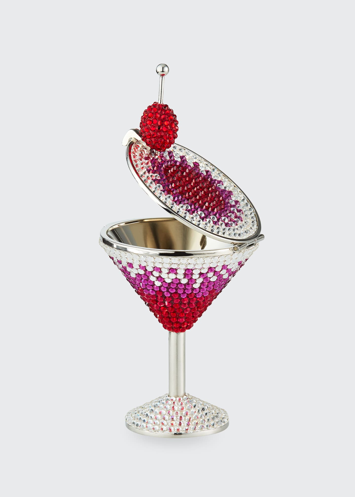 Kris Jenner pairs $6K bejeweled martini purse with the real thing