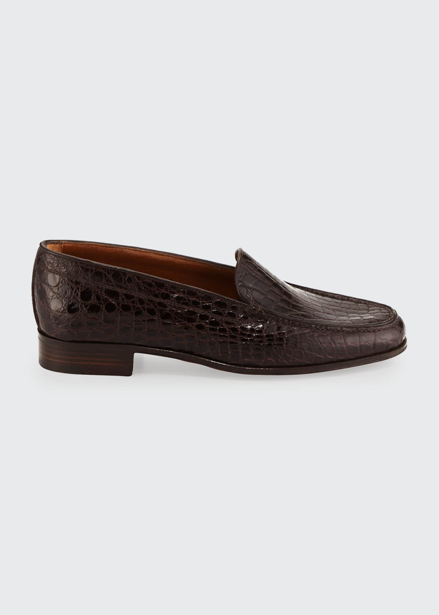 gravati crocodile loafers