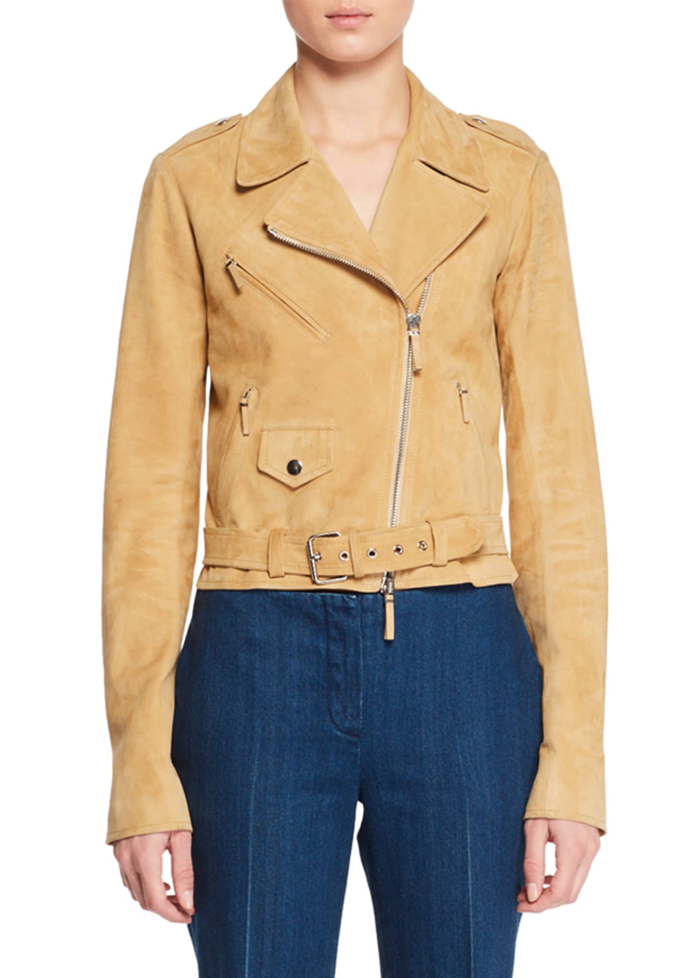 The row leather jacket sale
