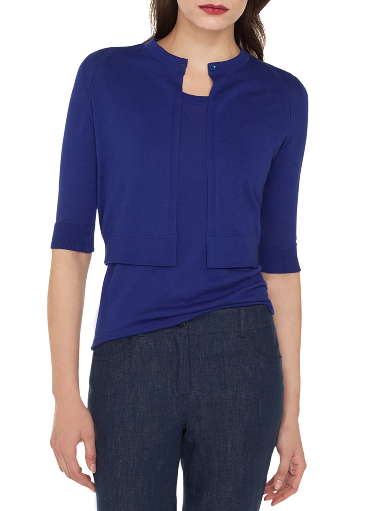 Akris cardigan top