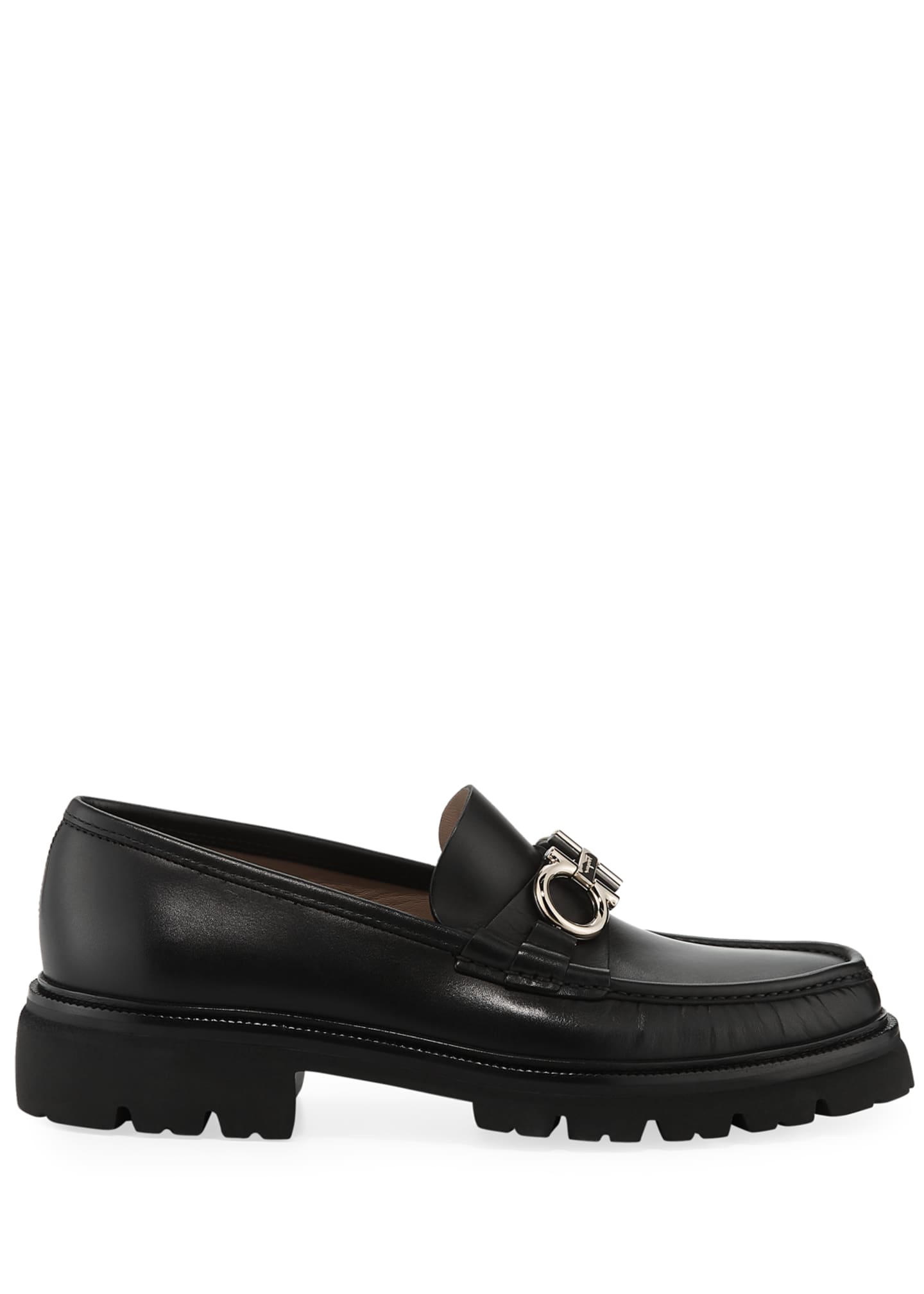 Ferragamo lug sole loafer clearance