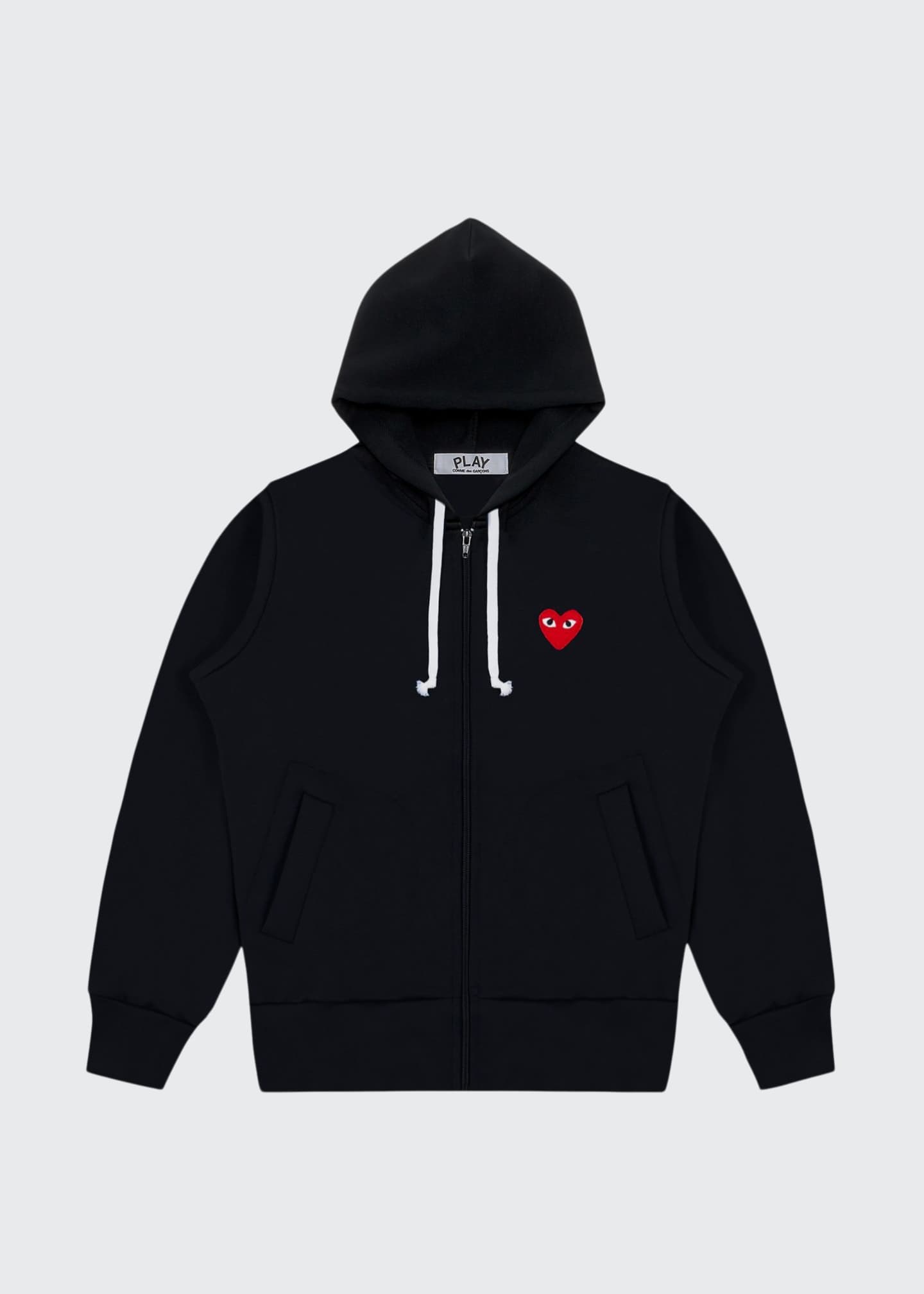 Comme des Garcons Men's Small Heart Zip Hoodie - Bergdorf Goodman