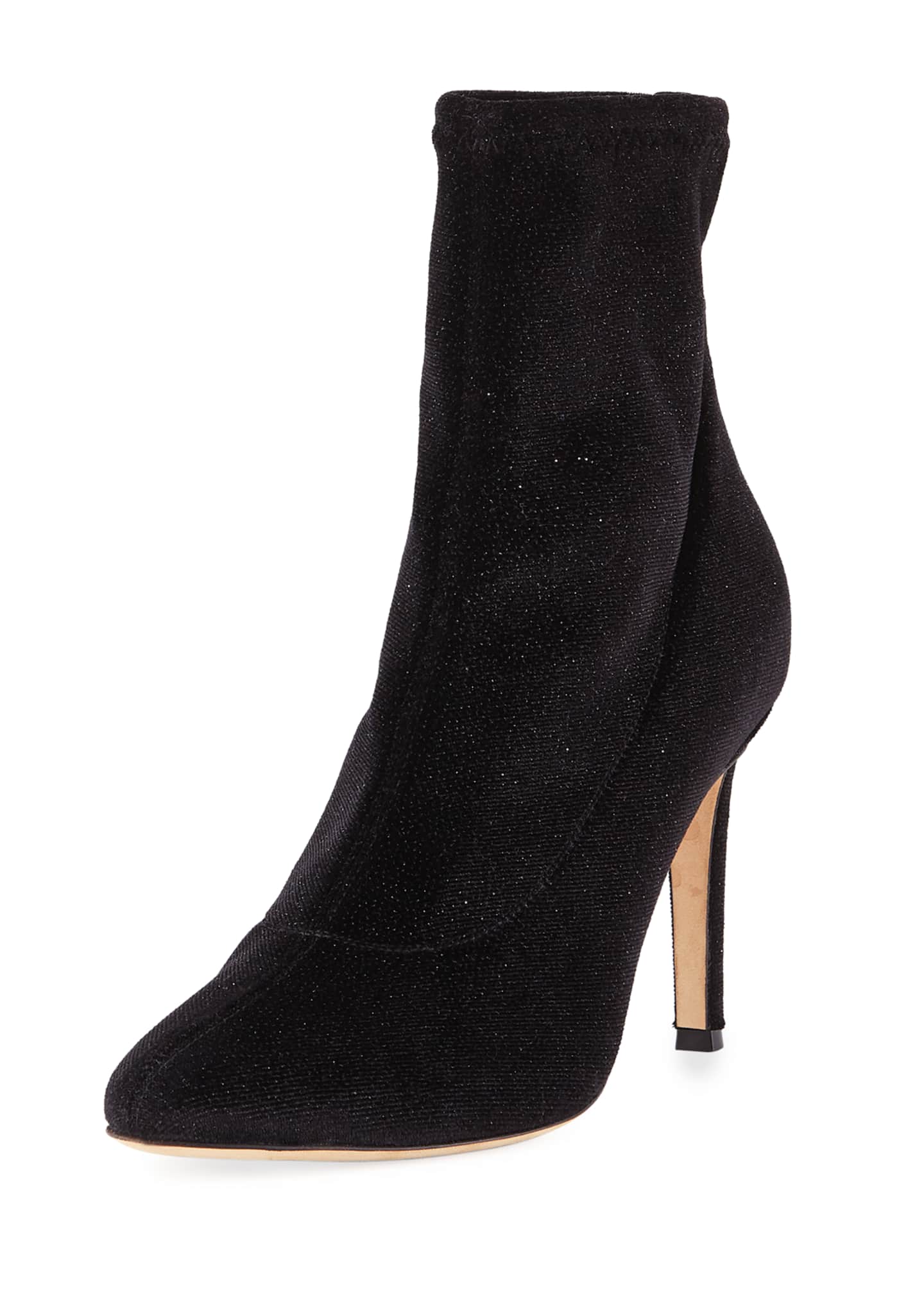 Giuseppe zanotti top velvet boots