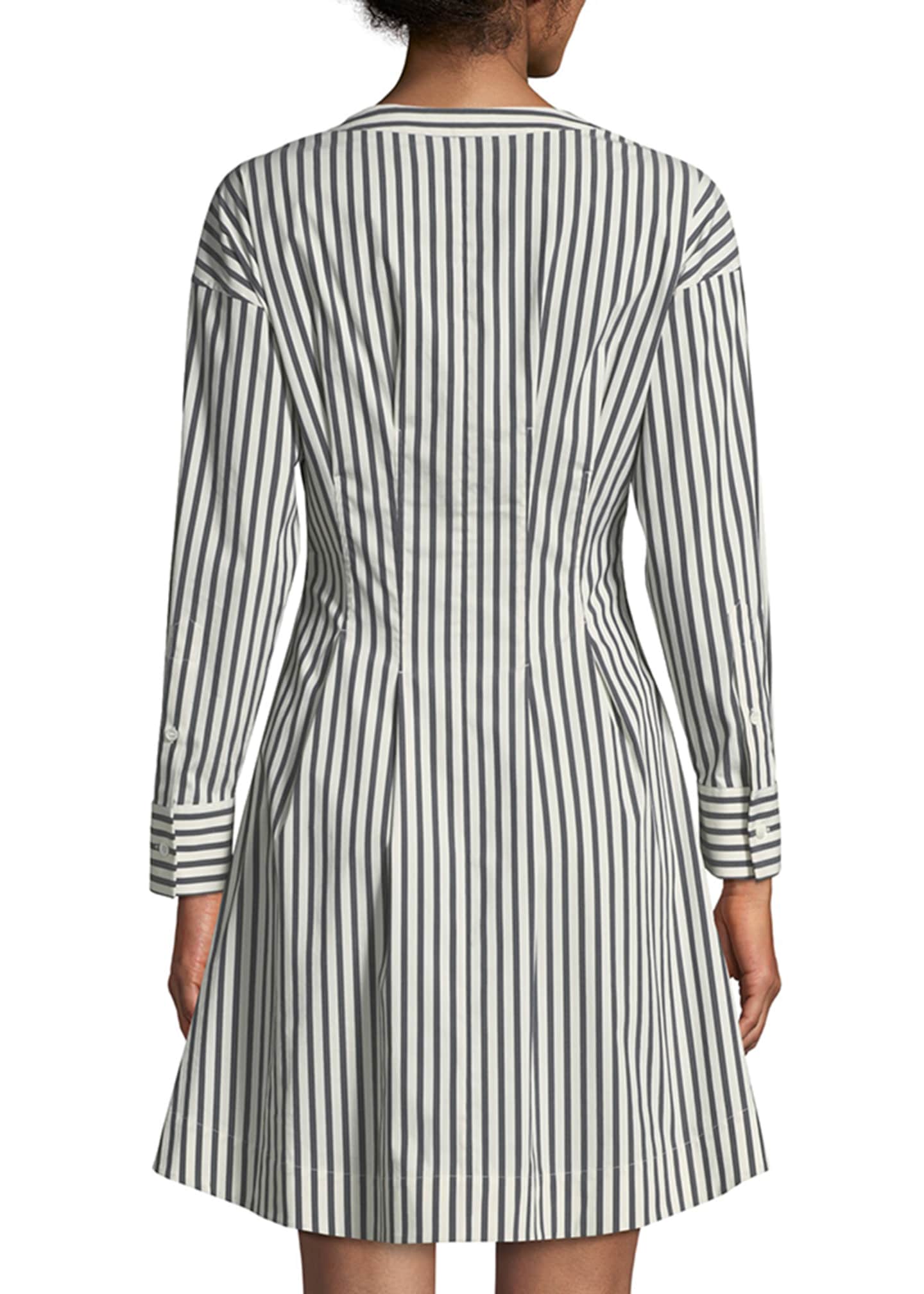 Theory button down dress top