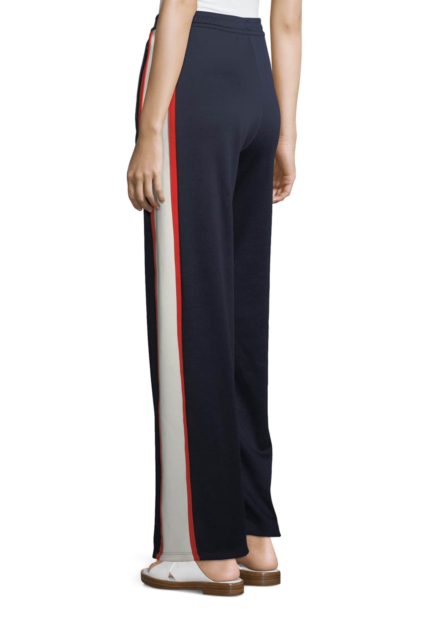 tory sport wide leg track pants