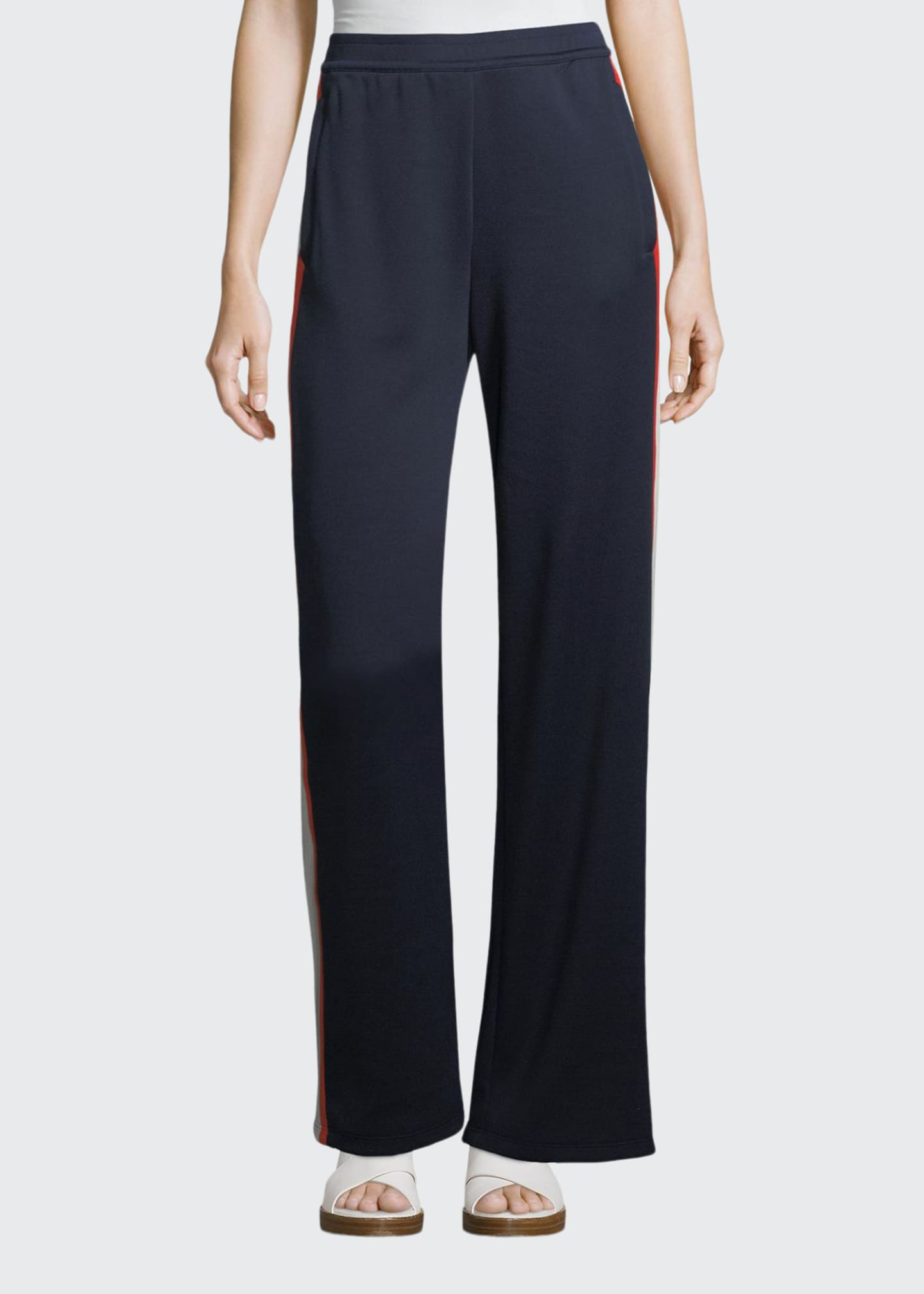 tory sport wide leg track pants