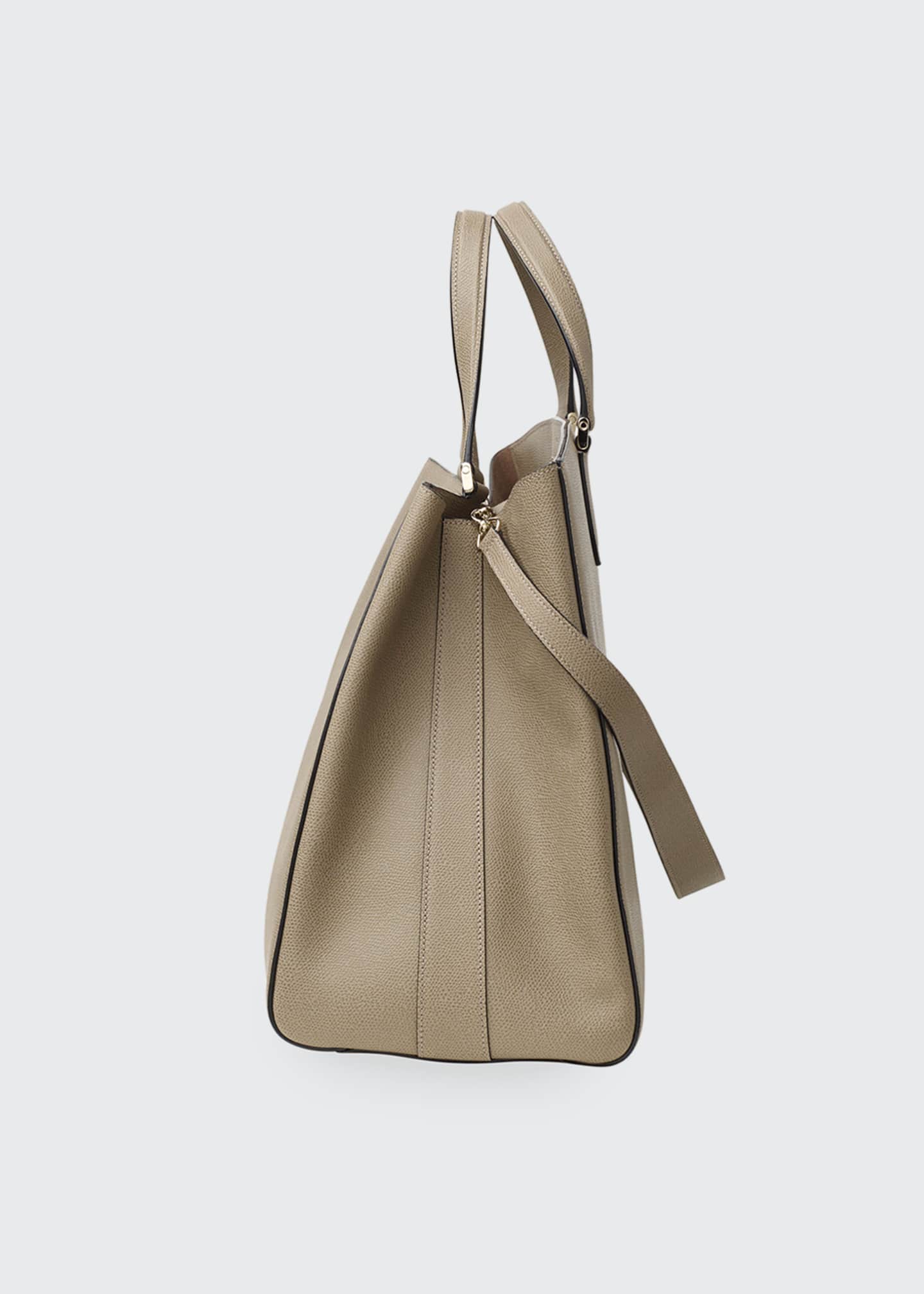 Valextra Brera Large Leather TopHandle Tote Bag Bergdorf Goodman