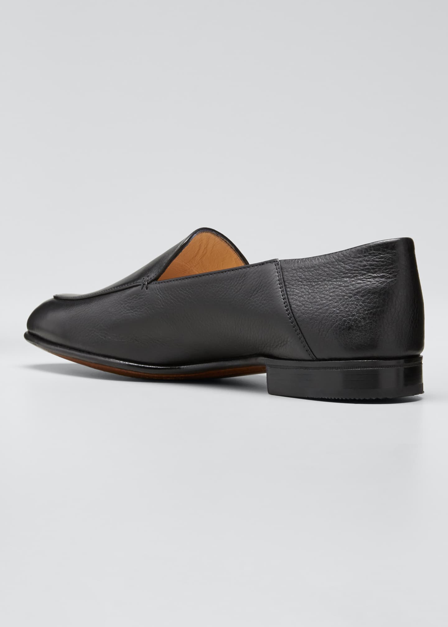 Gravati Flat Leather Smoking Loafer Bergdorf Goodman