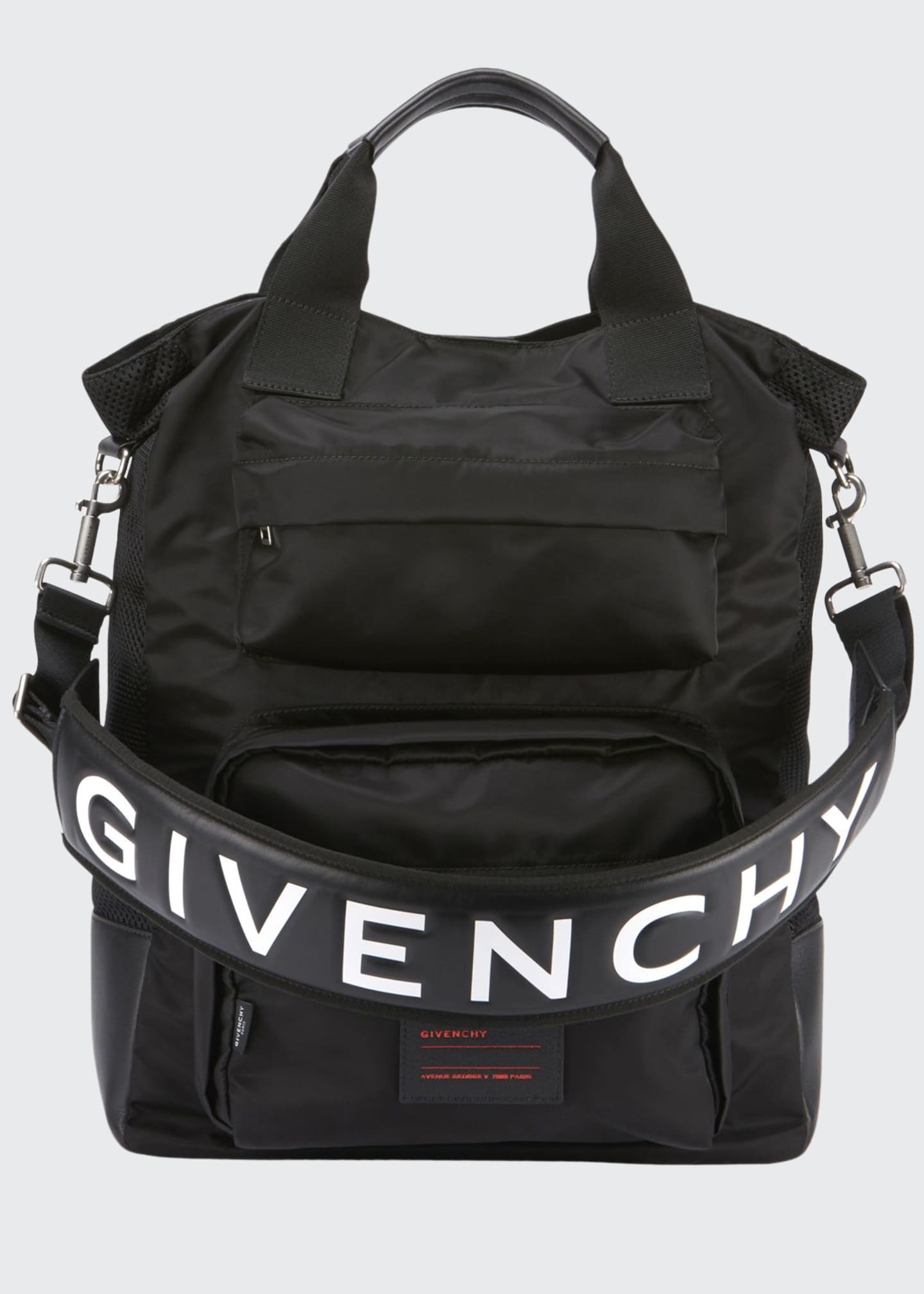 Givenchy Men's UT3 Nylon Tote Bag Bergdorf Goodman