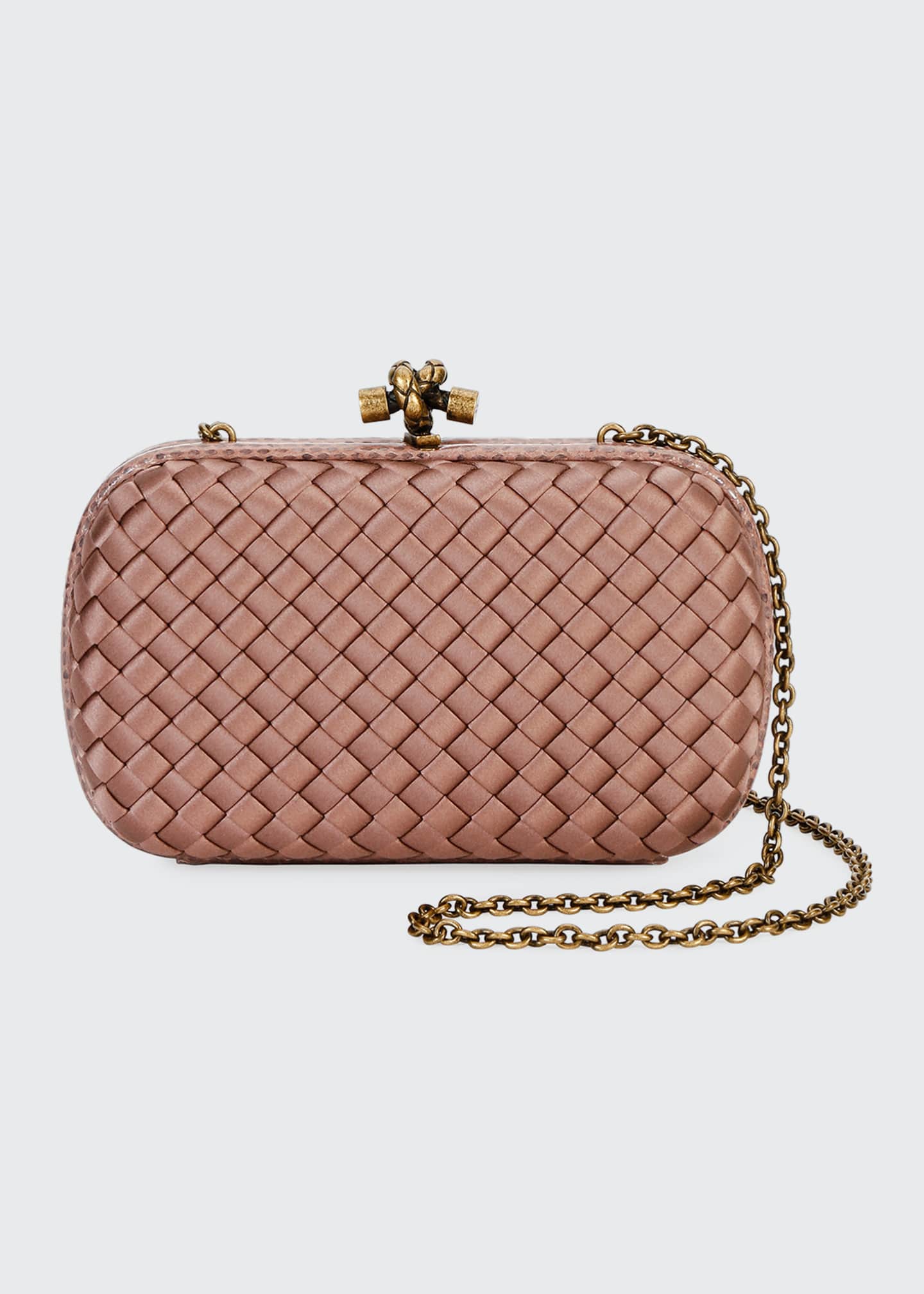 bottega veneta woven clutch