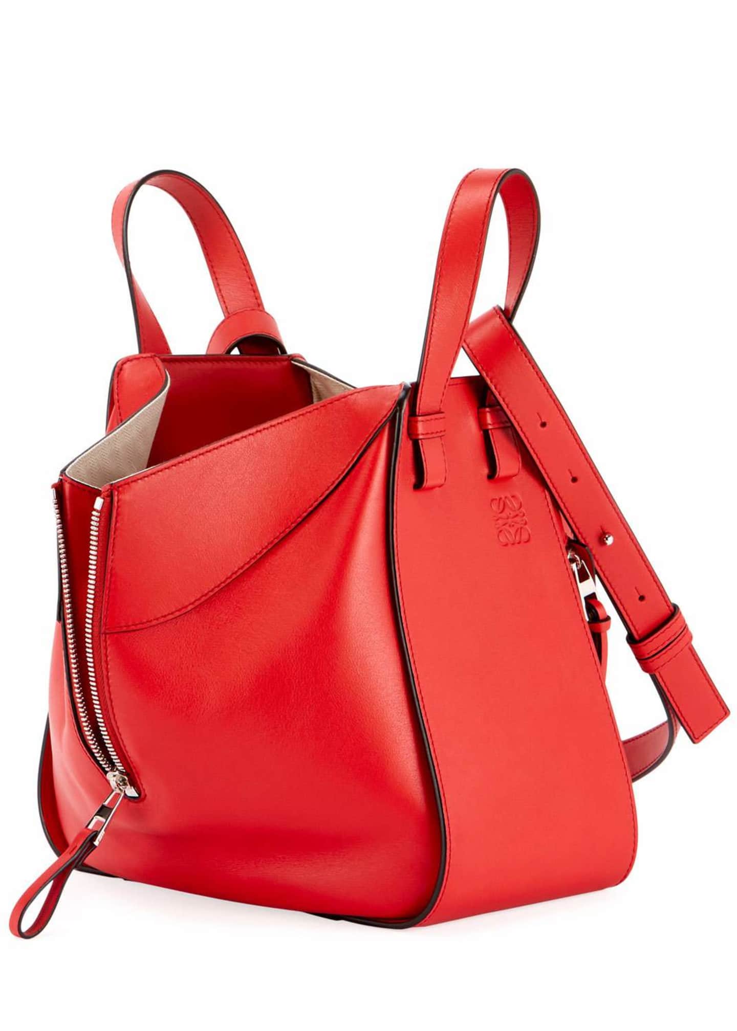 Loewe Hammock Medium Grained Leather Satchel Bag Bergdorf Goodman