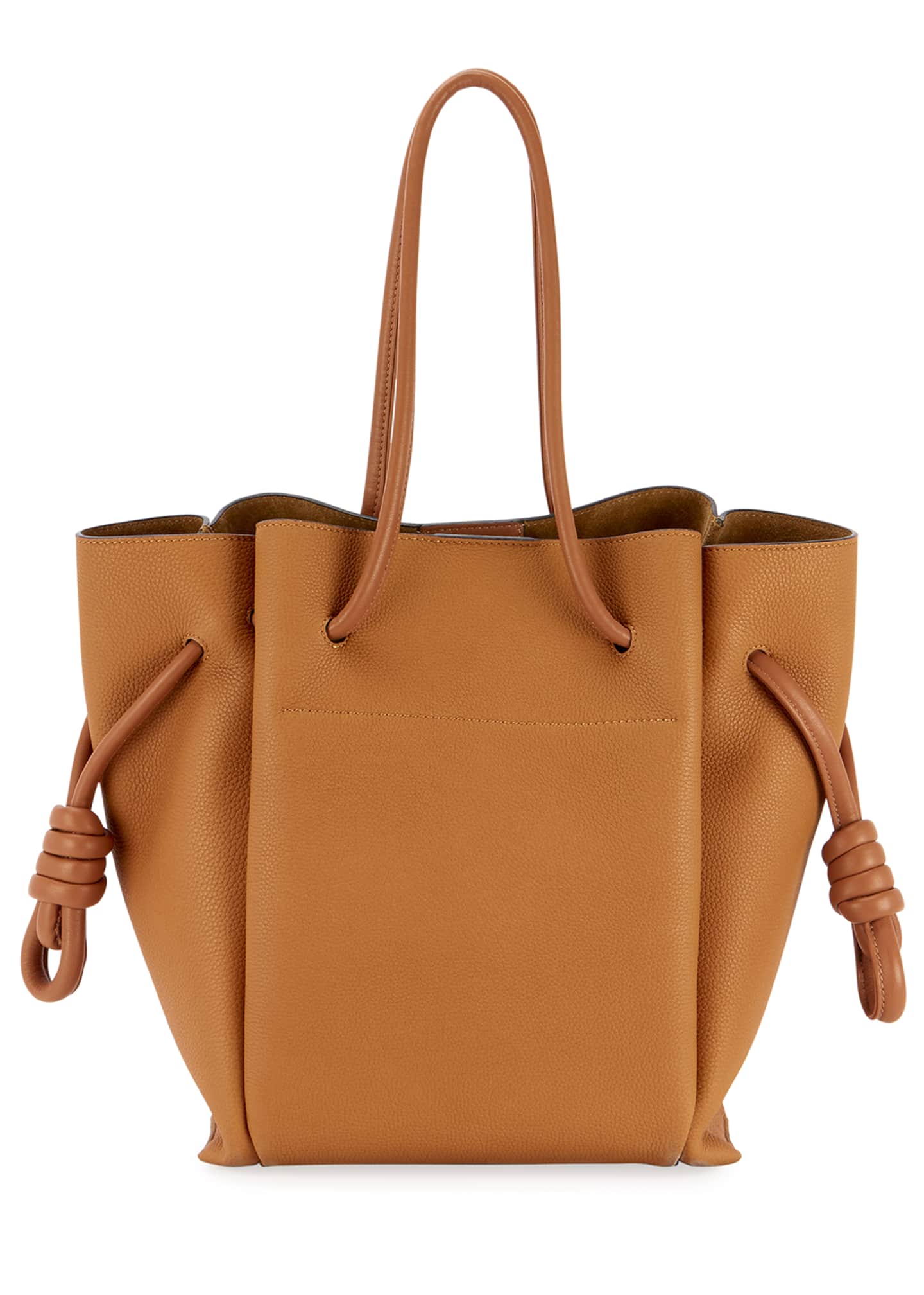 Loewe Flamenco Knot Leather Tote Bag Bergdorf Goodman