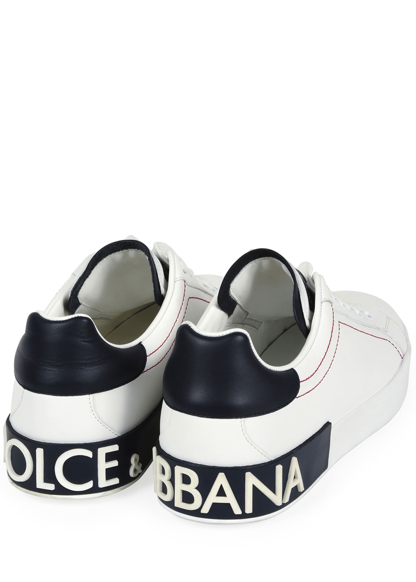 Dolce & Gabbana Men's Portofino Two-Tone Leather Sneakers - Bergdorf ...
