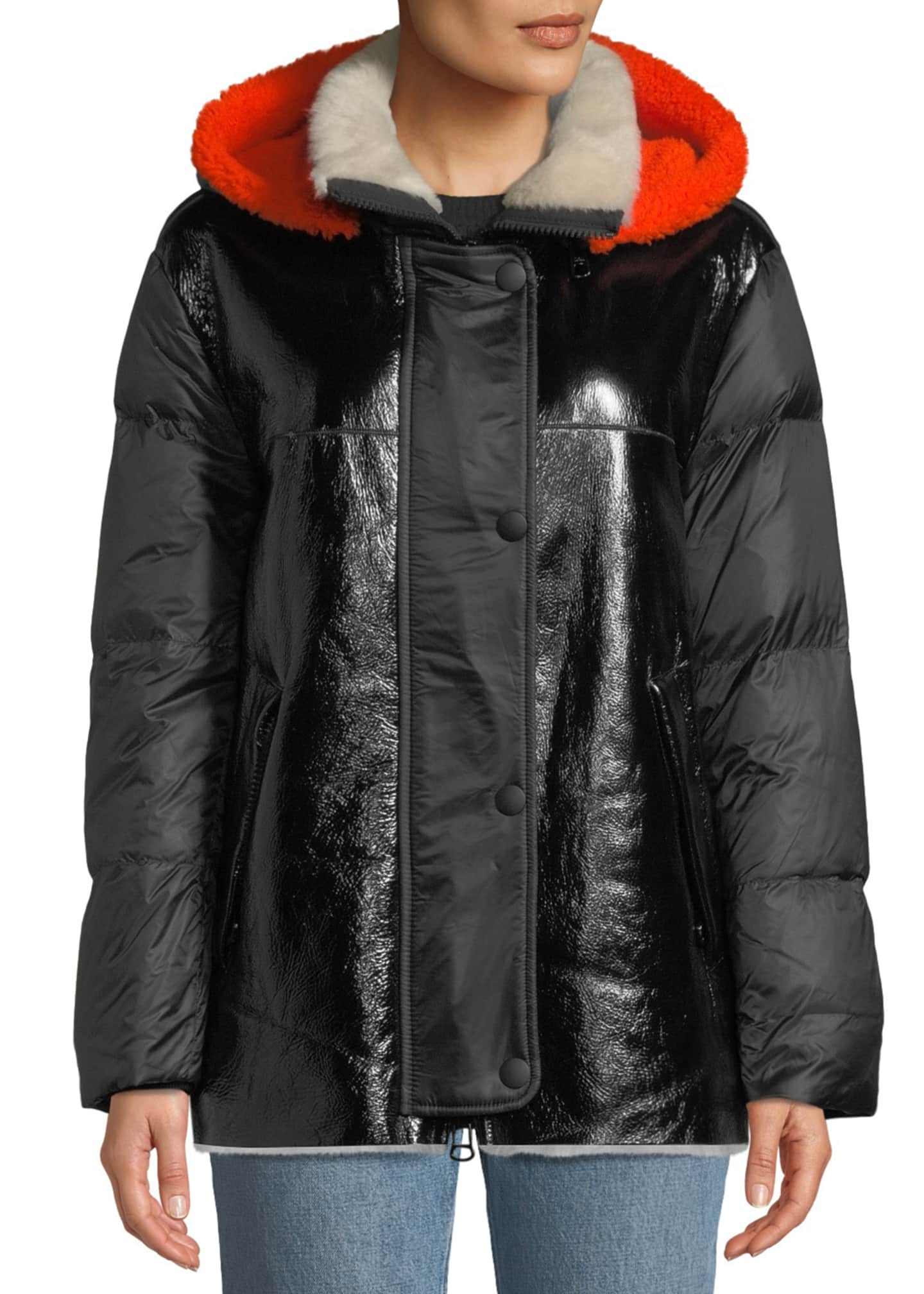 yves salomon down jacket