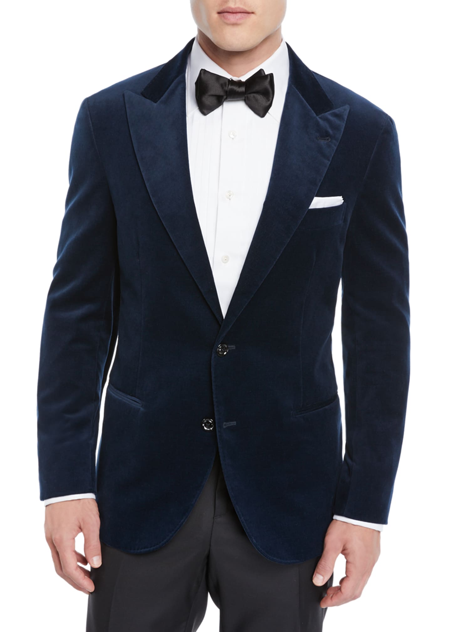Brunello Cucinelli Men's Velvet Tuxedo Jacket - Bergdorf Goodman