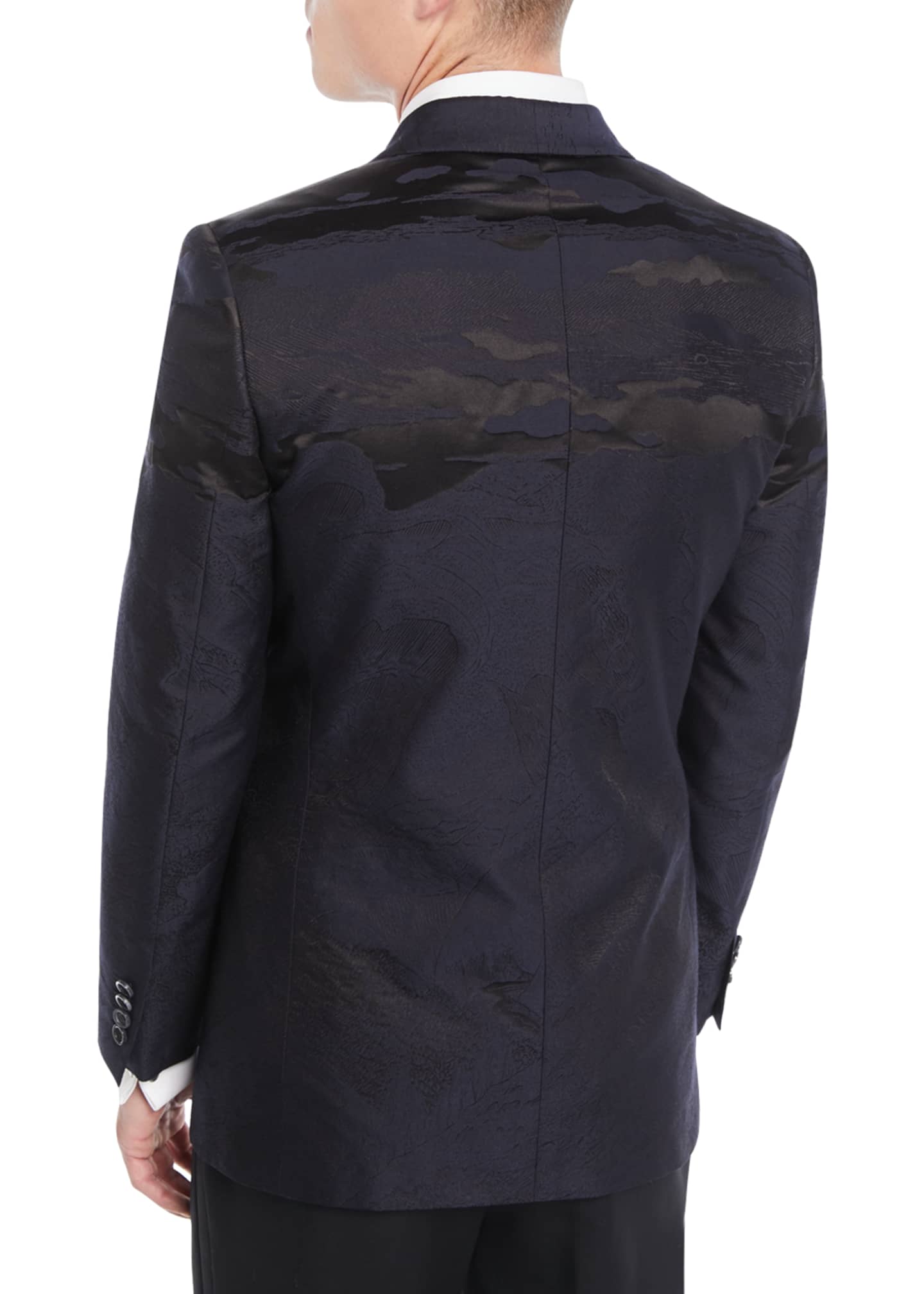 Brioni Men S Penne Landscape Dinner Jacket Bergdorf Goodman