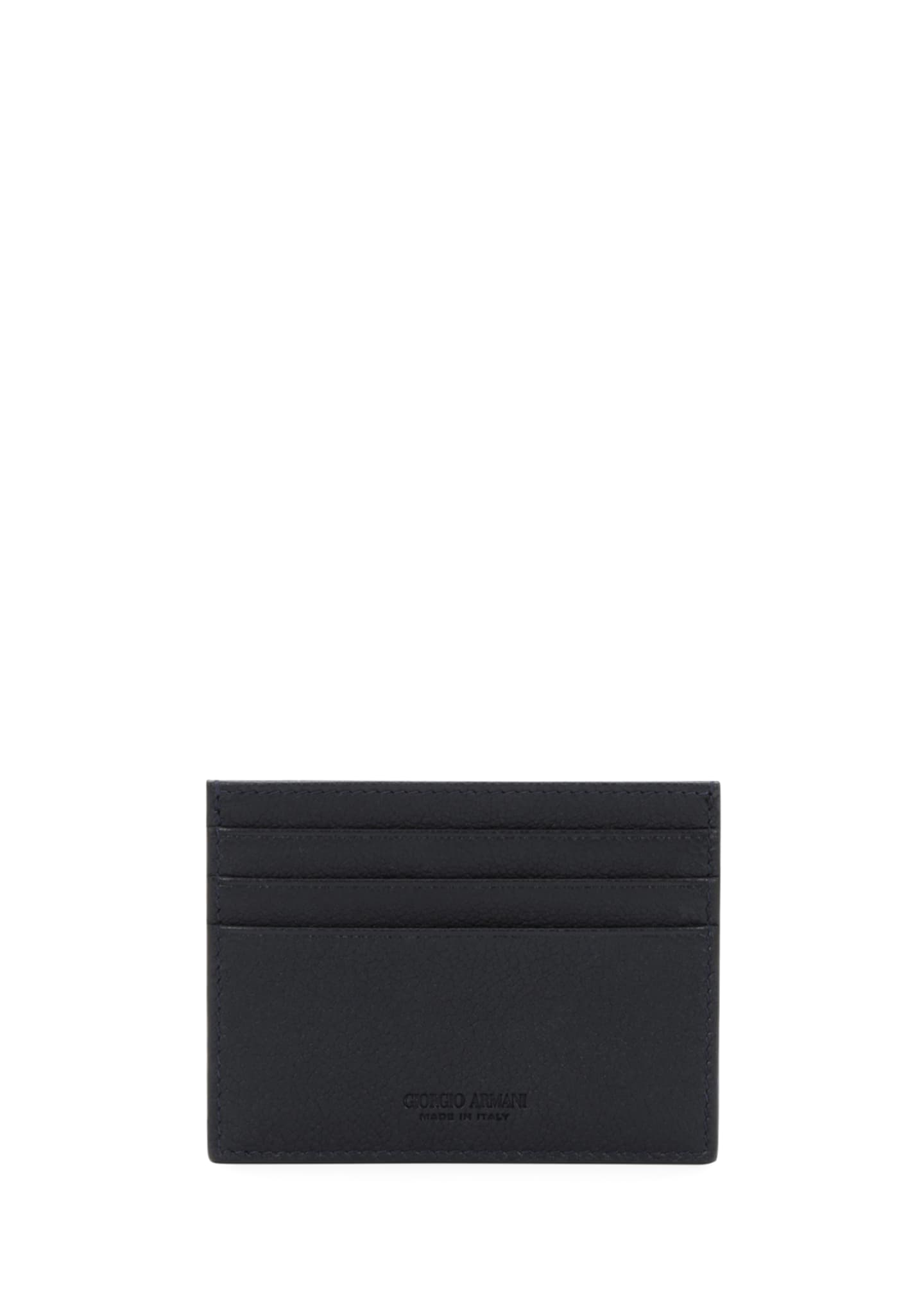 armani credit card holder