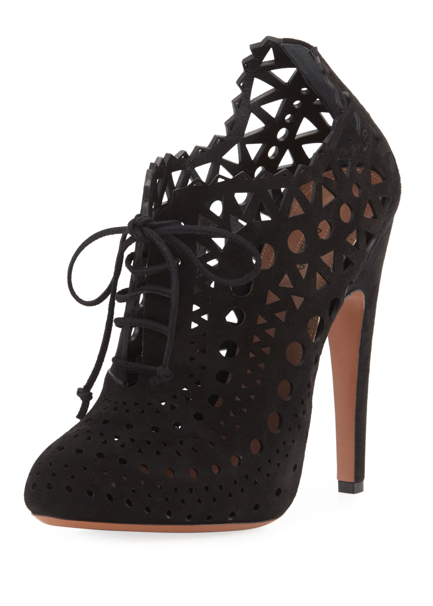 Laser cut booties cheap